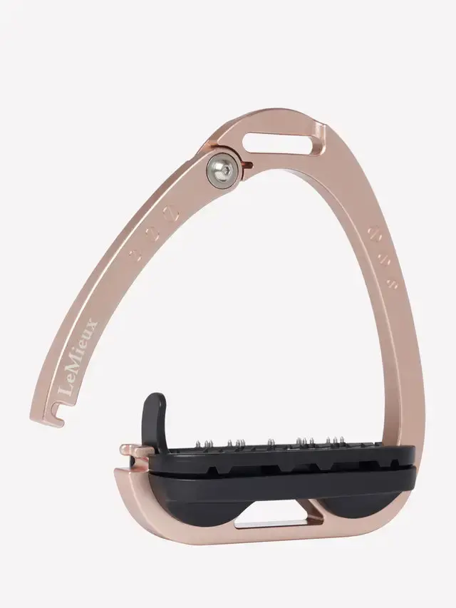 LeMieux Vector Balance Stirrup Rose Gold - Image 2