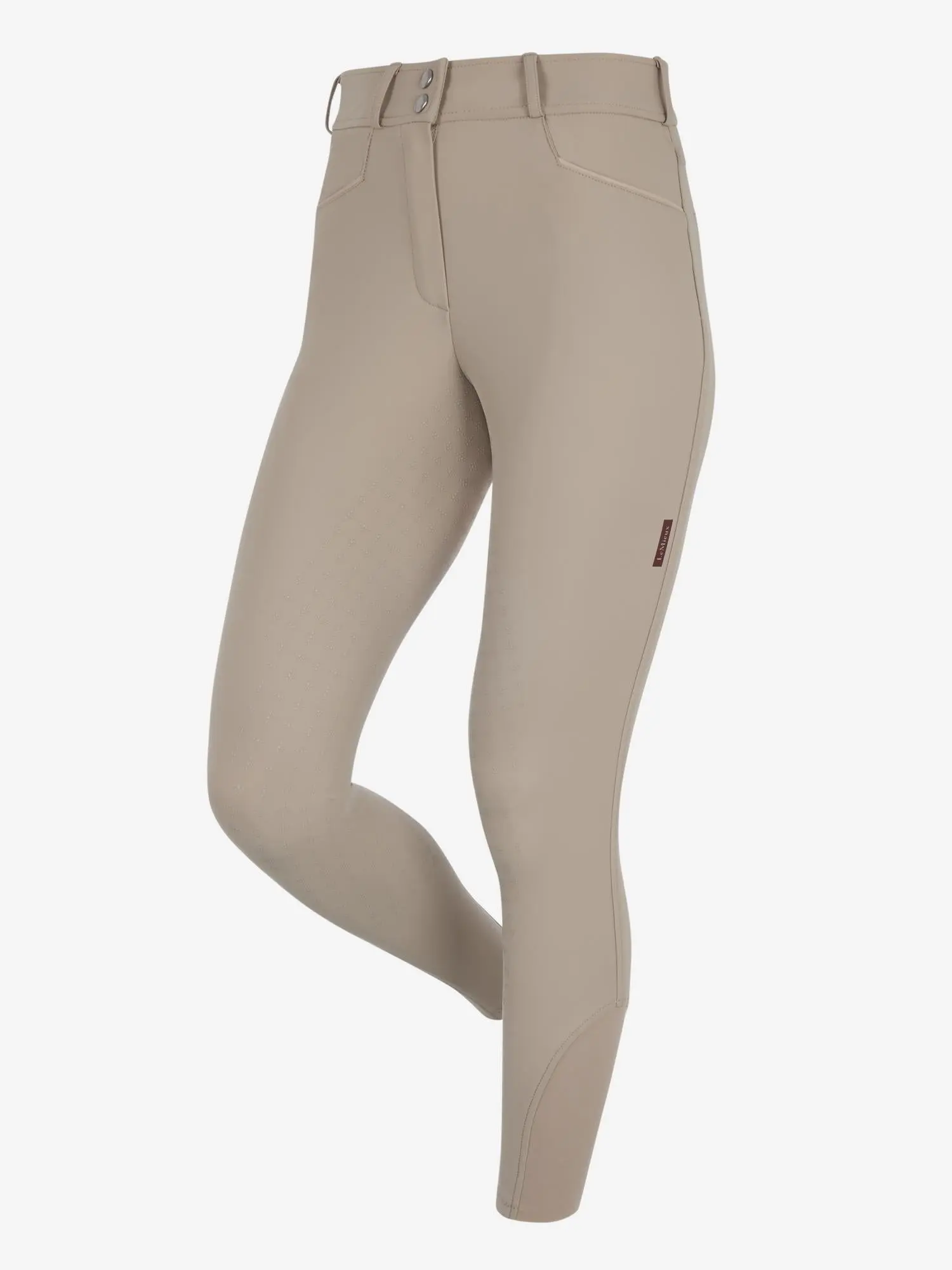 LeMieux Ladies Isabelle Full Seat Breeches Almond - Image 4