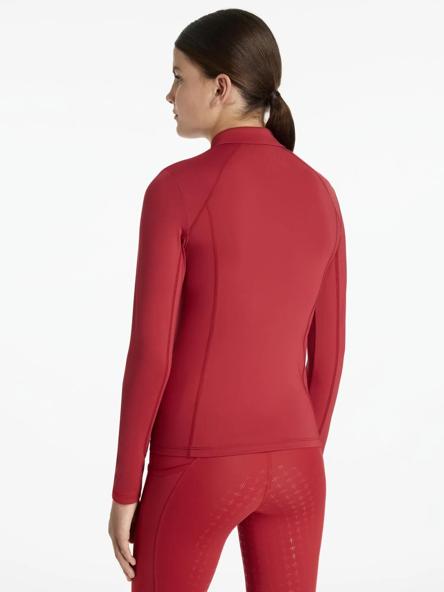 LeMieux Young Rider Classique Base Layer Chilli - Image 3