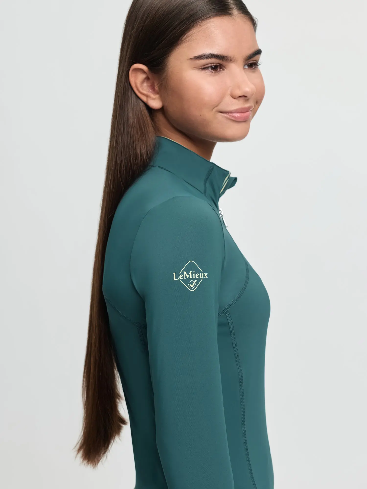 LeMieux Young Rider Classique Base Layer Jungle - Image 7