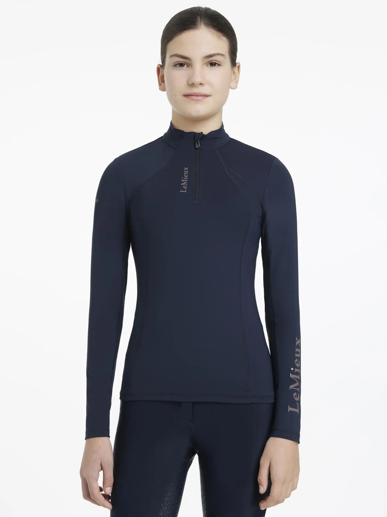 LeMieux Young Rider Classique Base Layer Navy