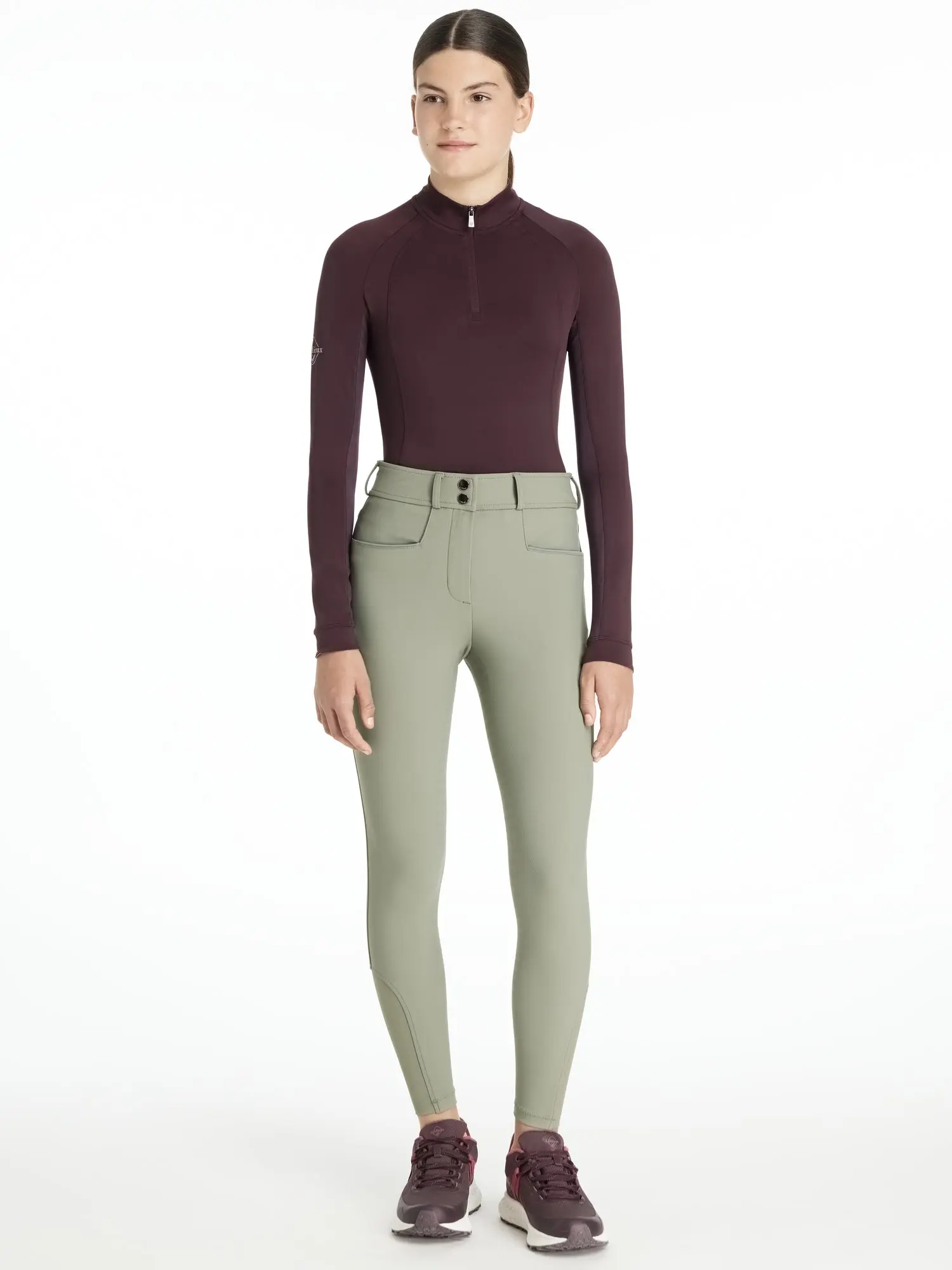 LeMieux Young Rider Full Seat Izzy Breeches Rosemary