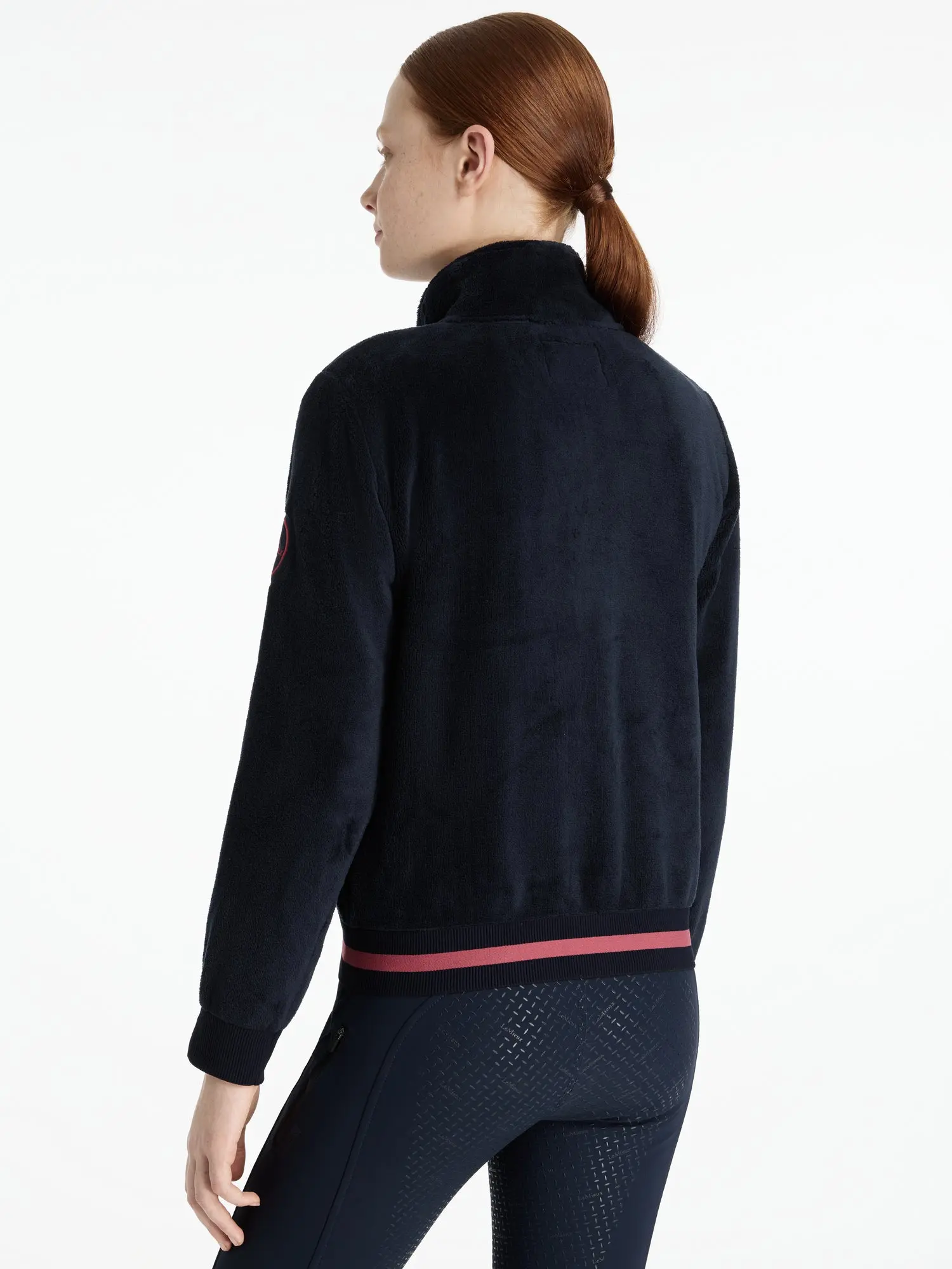 LeMieux Young Rider Libby Fleece Navy - Image 3