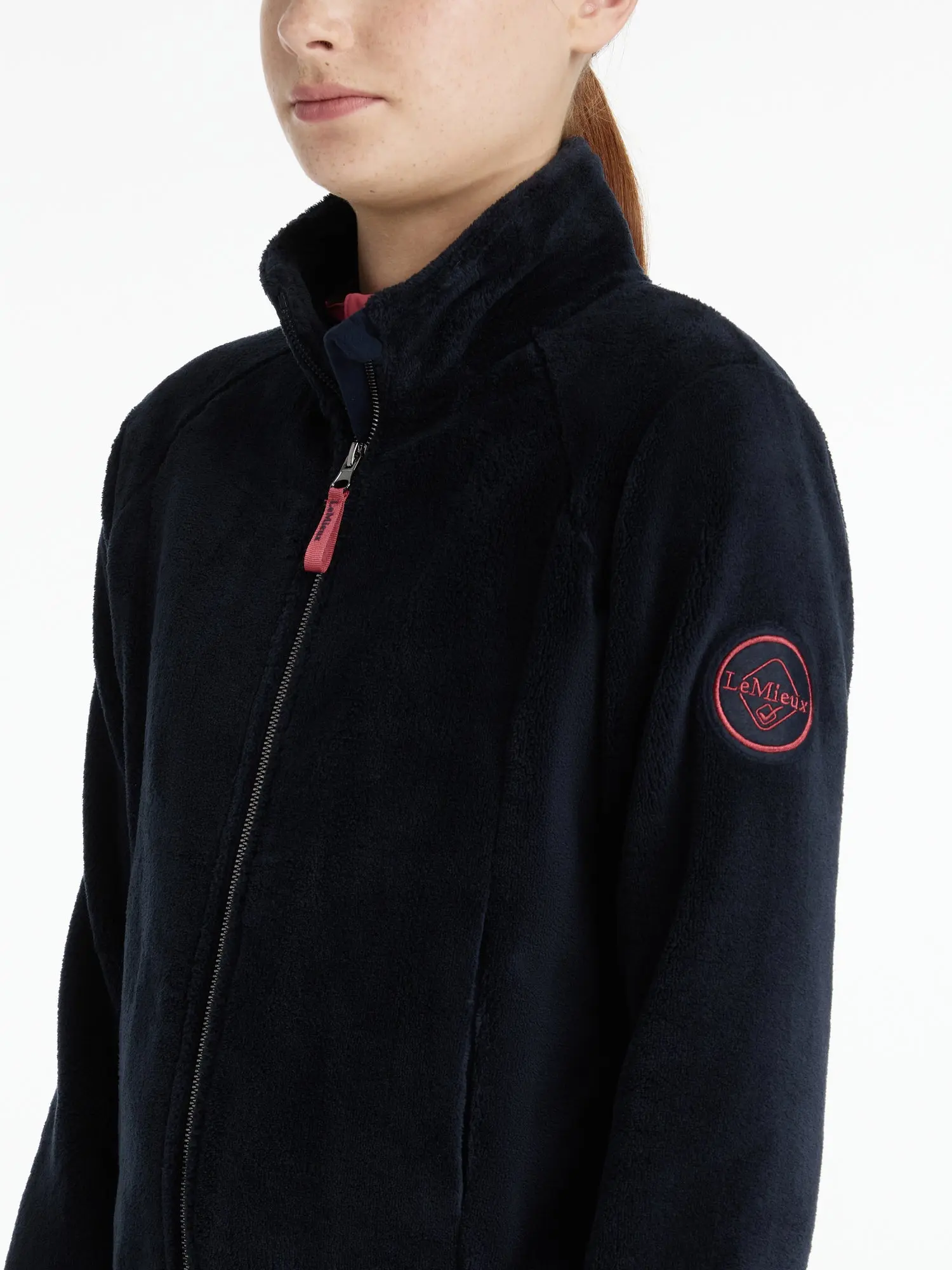 LeMieux Young Rider Libby Fleece Navy - Image 4