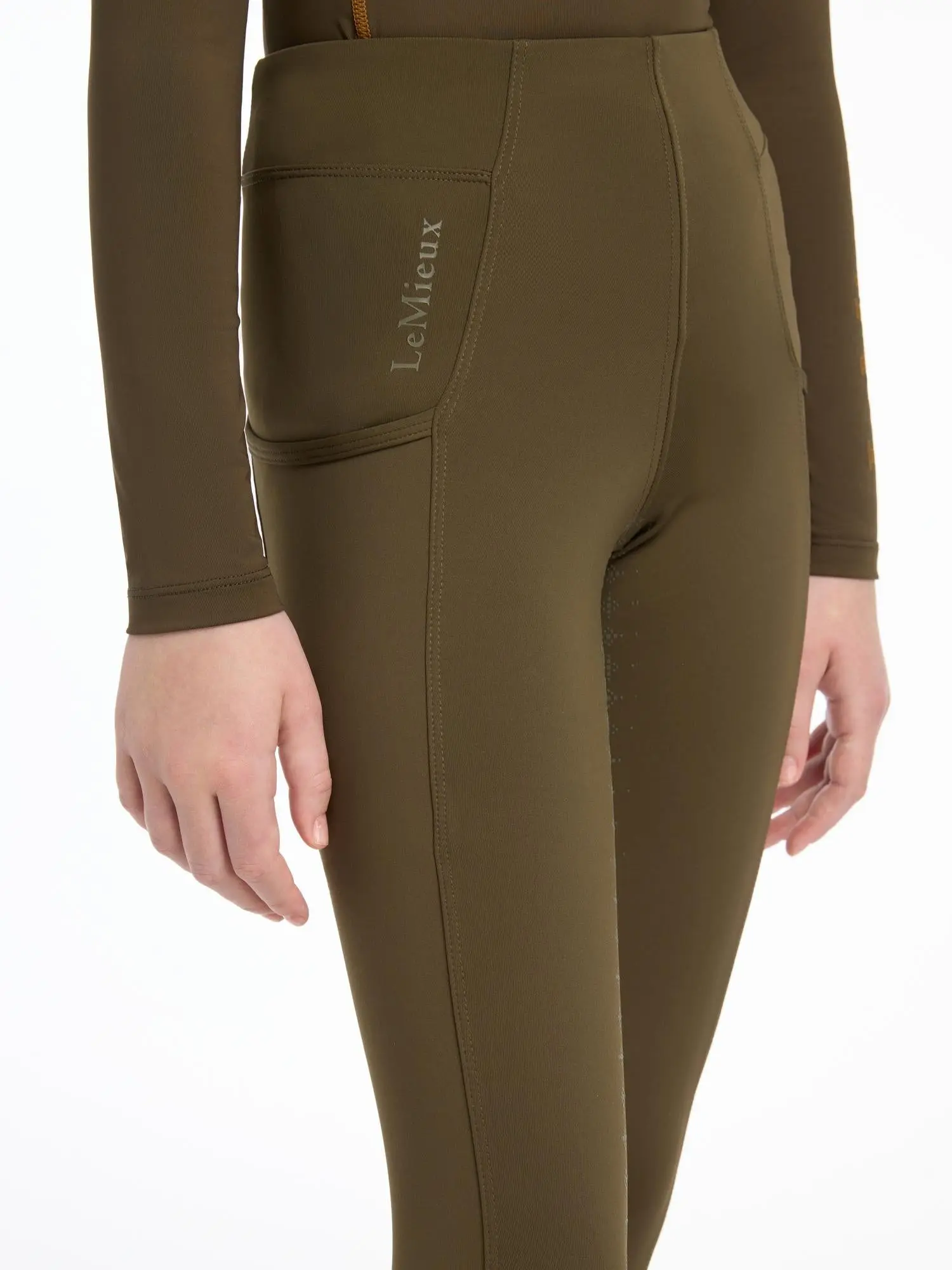 LeMieux Young Rider Orla Alpine Pull On Breeches - 7-8 Years - Image 2