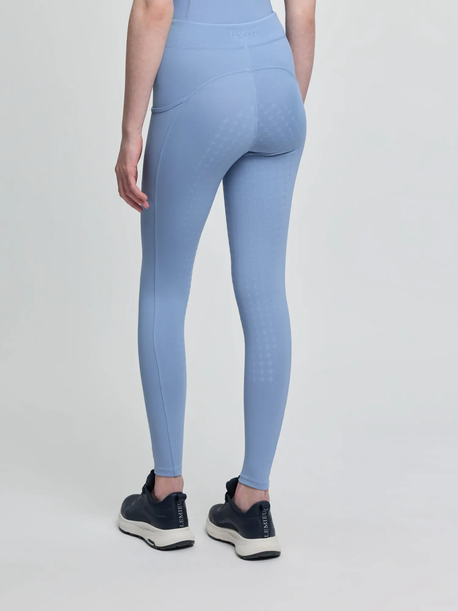 LeMieux Young Rider Orla Pull On Breech Powder Blue - Image 3