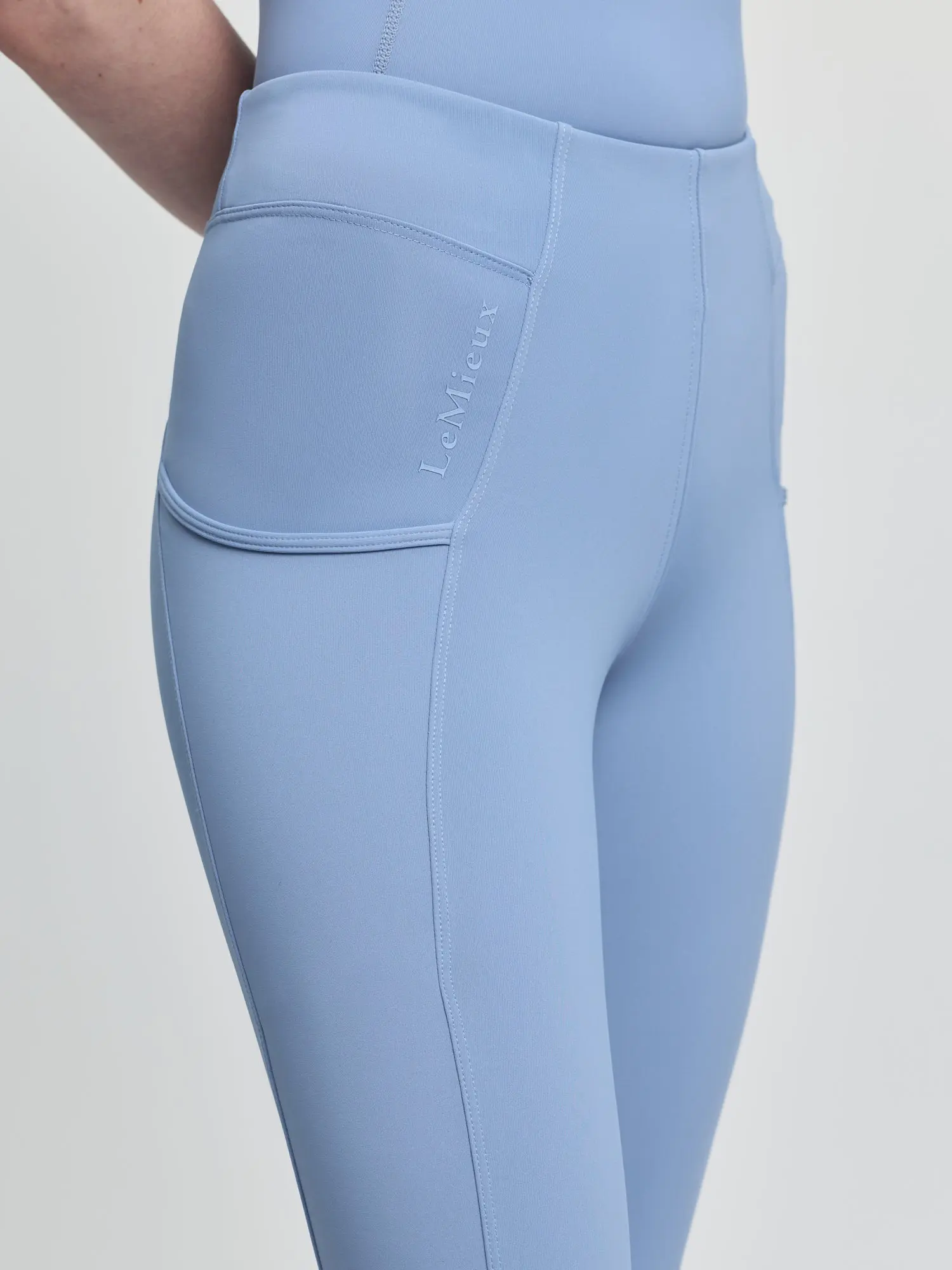 LeMieux Young Rider Orla Pull On Breech Powder Blue - Image 6