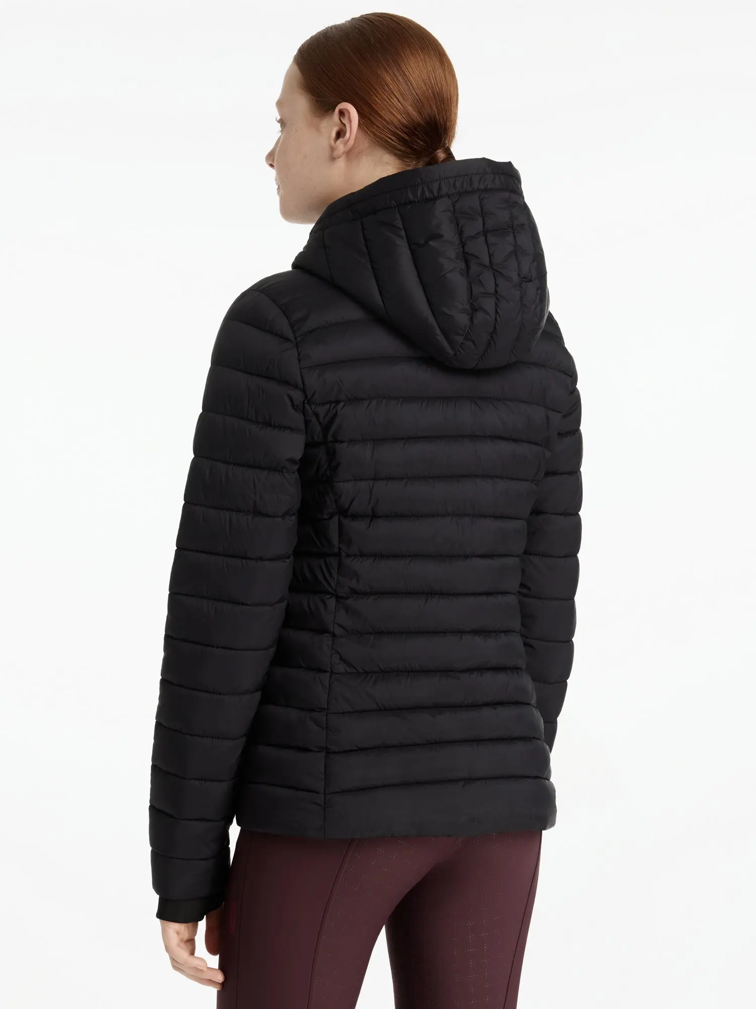 LeMieux Young Rider Ruby Puffer Jacket Black - Image 4
