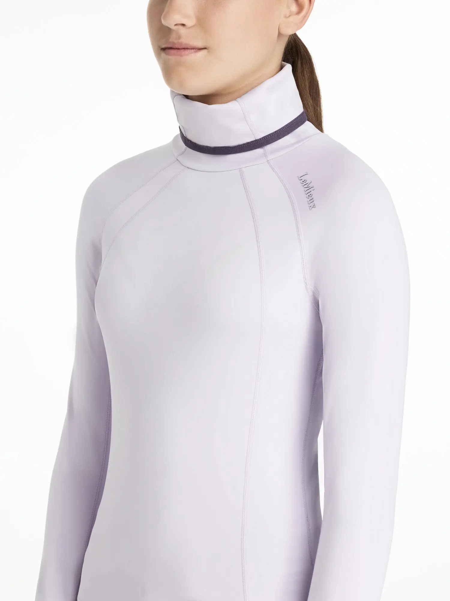 LeMieux Young Rider Savannah Snood Base Layer Lilac - Image 5