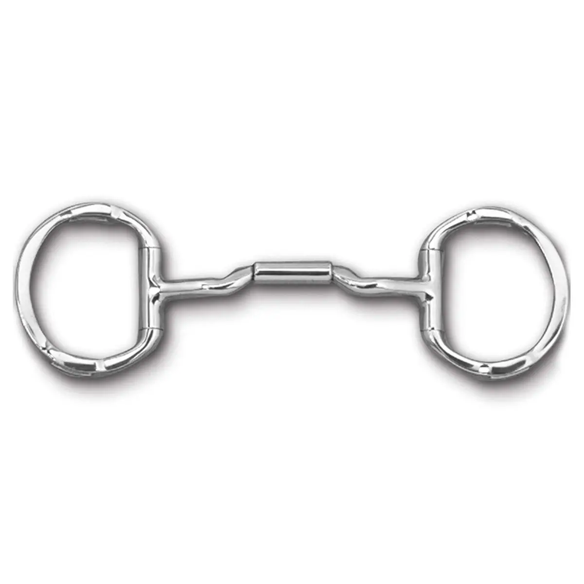 Myler Eggbutt with Hooks Low Port Comfort Snaffle MB 04 - 5.5"