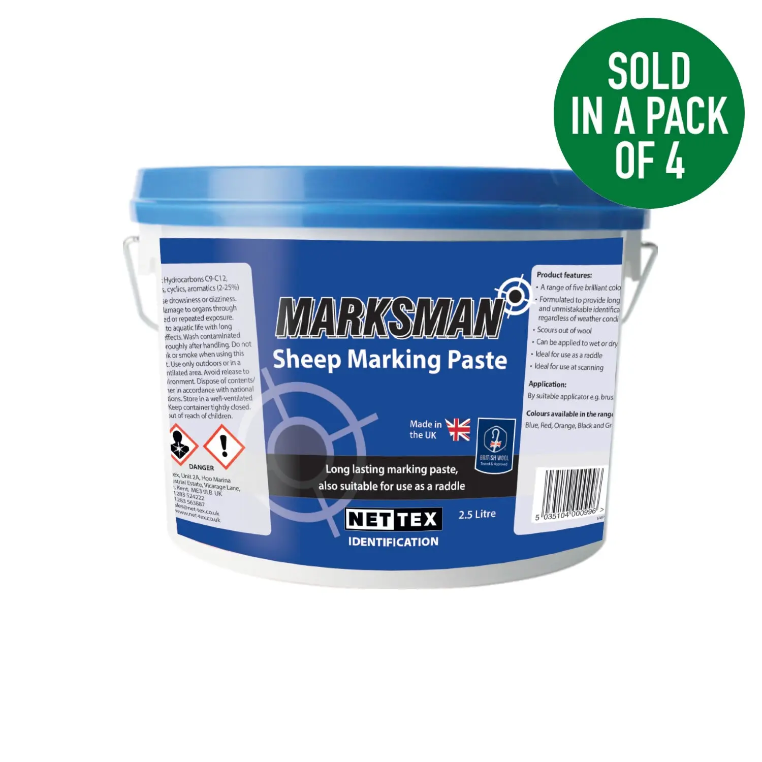 Nettex Agri Marksman Sheep Maring Paste - Image 2
