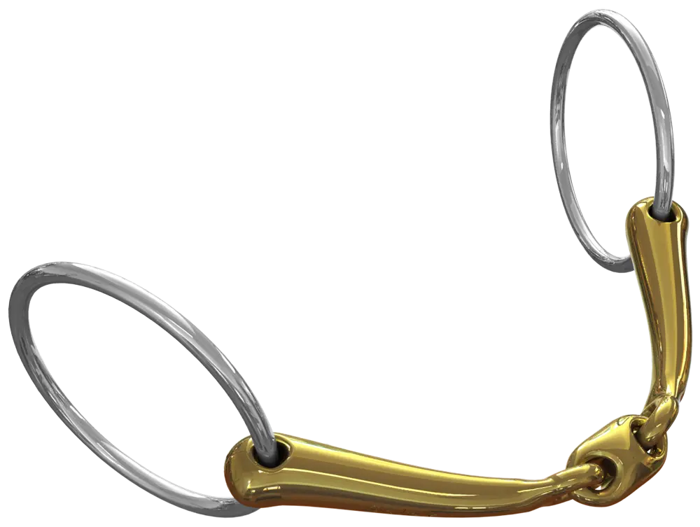 Neue Schule Tranz Angled Lozenge Loose Ring Snaffle - 8022/8023/8024 - Image 14