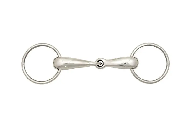 Mackey Normal Ring Hollow Mouth Snaffle (Thin) - Image 2
