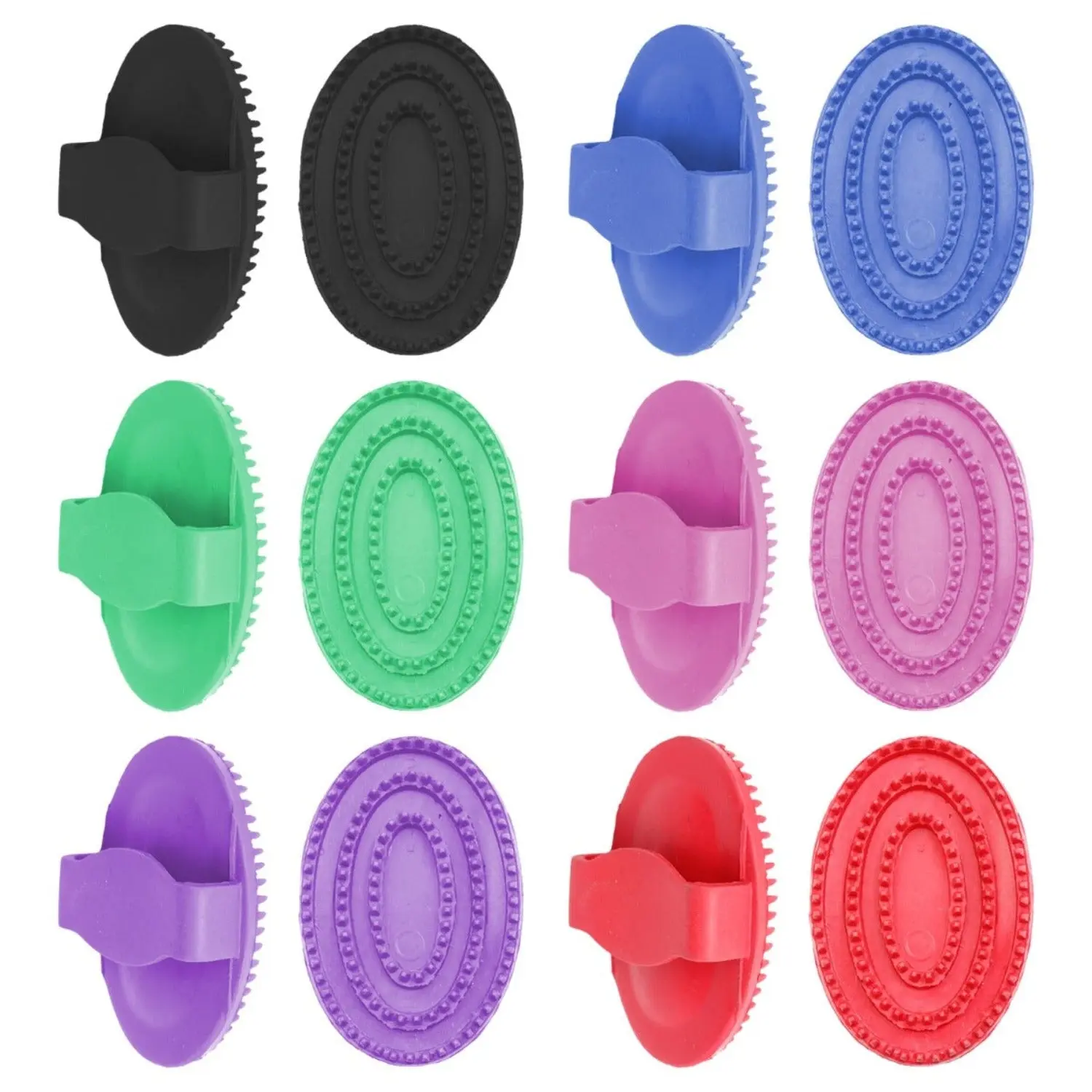 Perry Equestrian Rubber Curry Comb Large