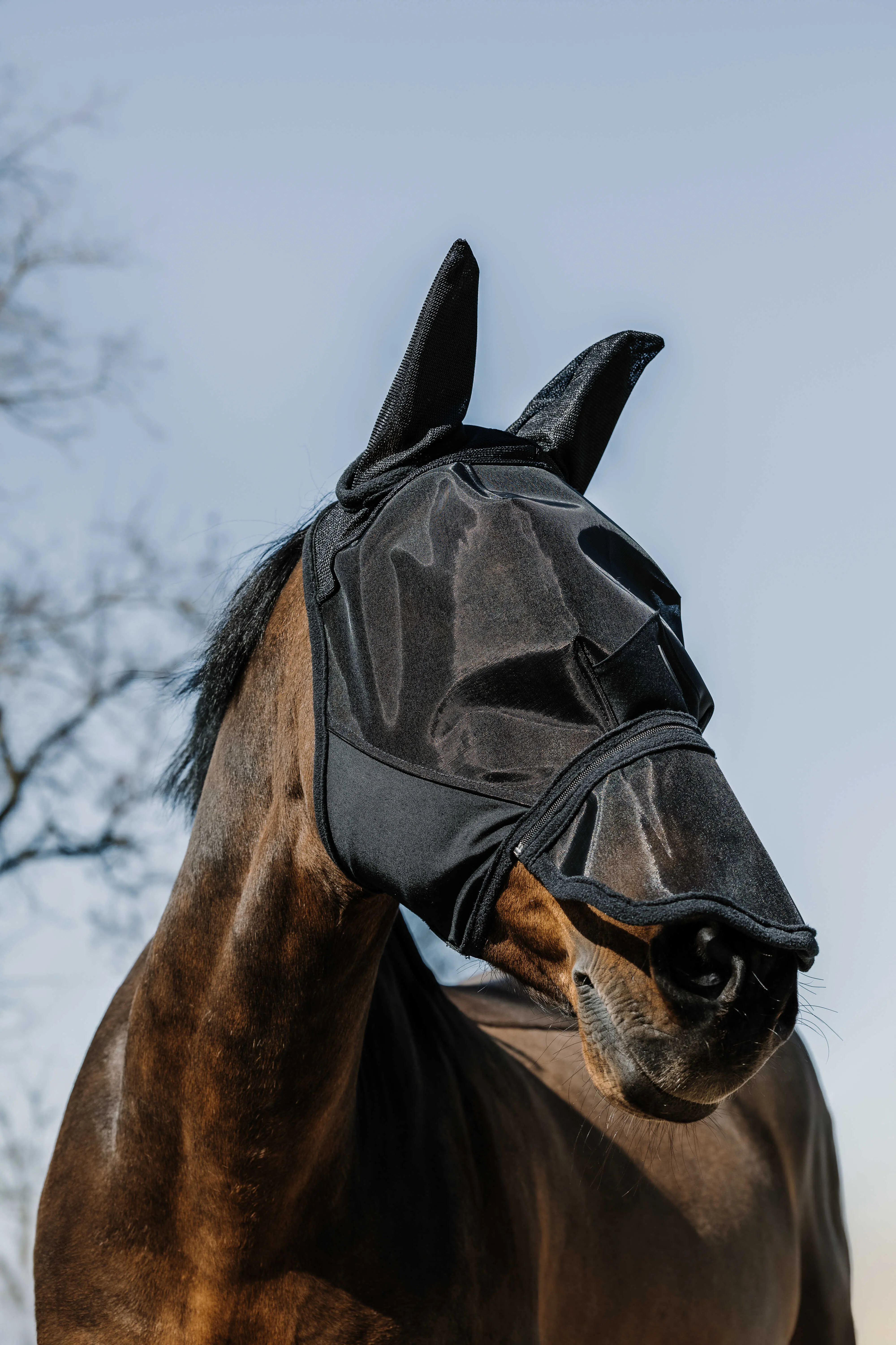 Pro Series Fly Mask With UV Protection Extra - Image 2