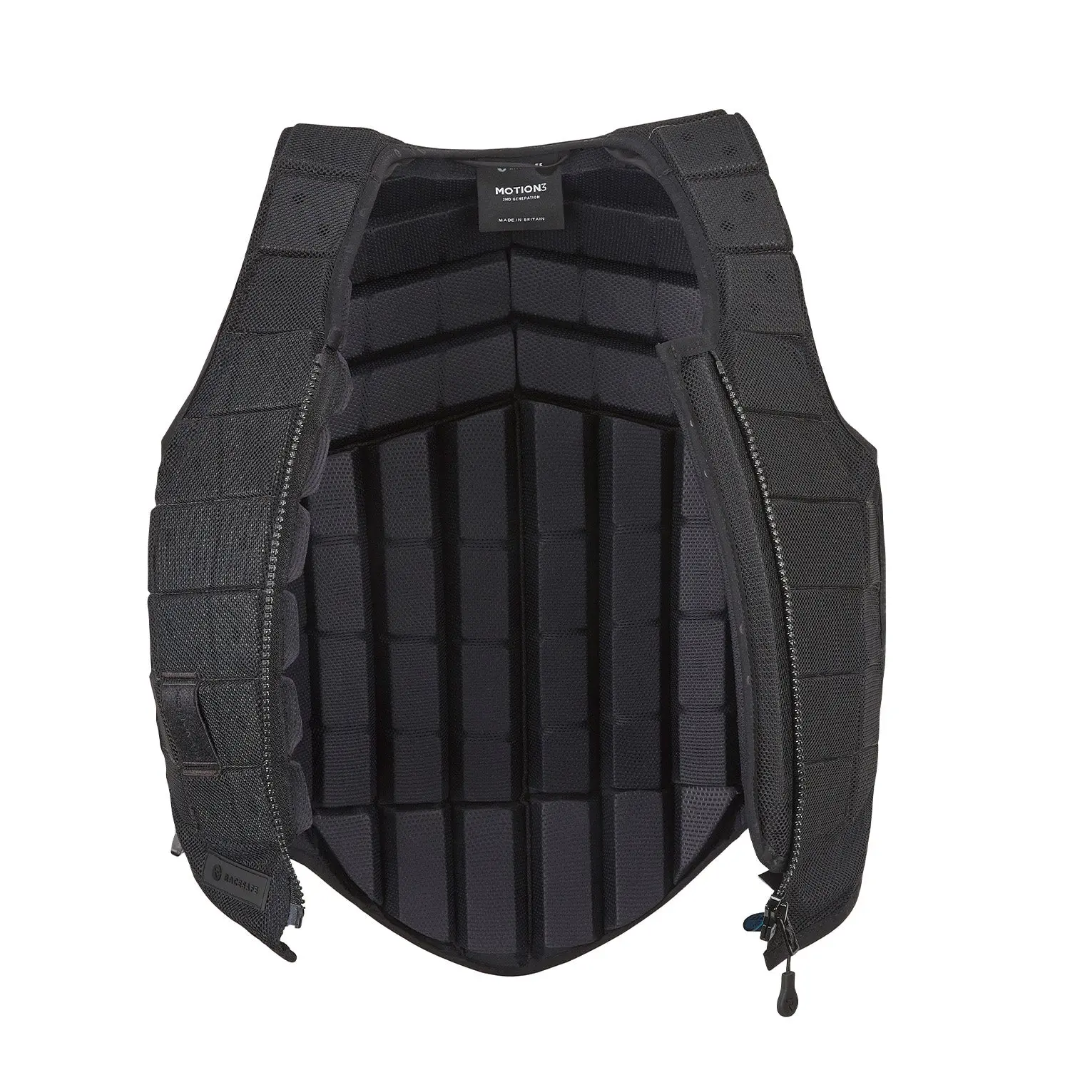 Racesafe Motion 3 Young Rider Black Body Protector - Image 3