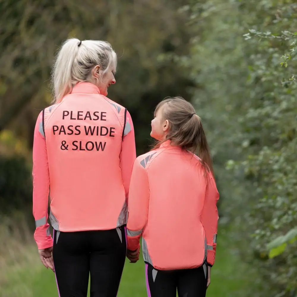Reflector Gilet by Hy Equestrian Pass Wide and Slow - Image 2
