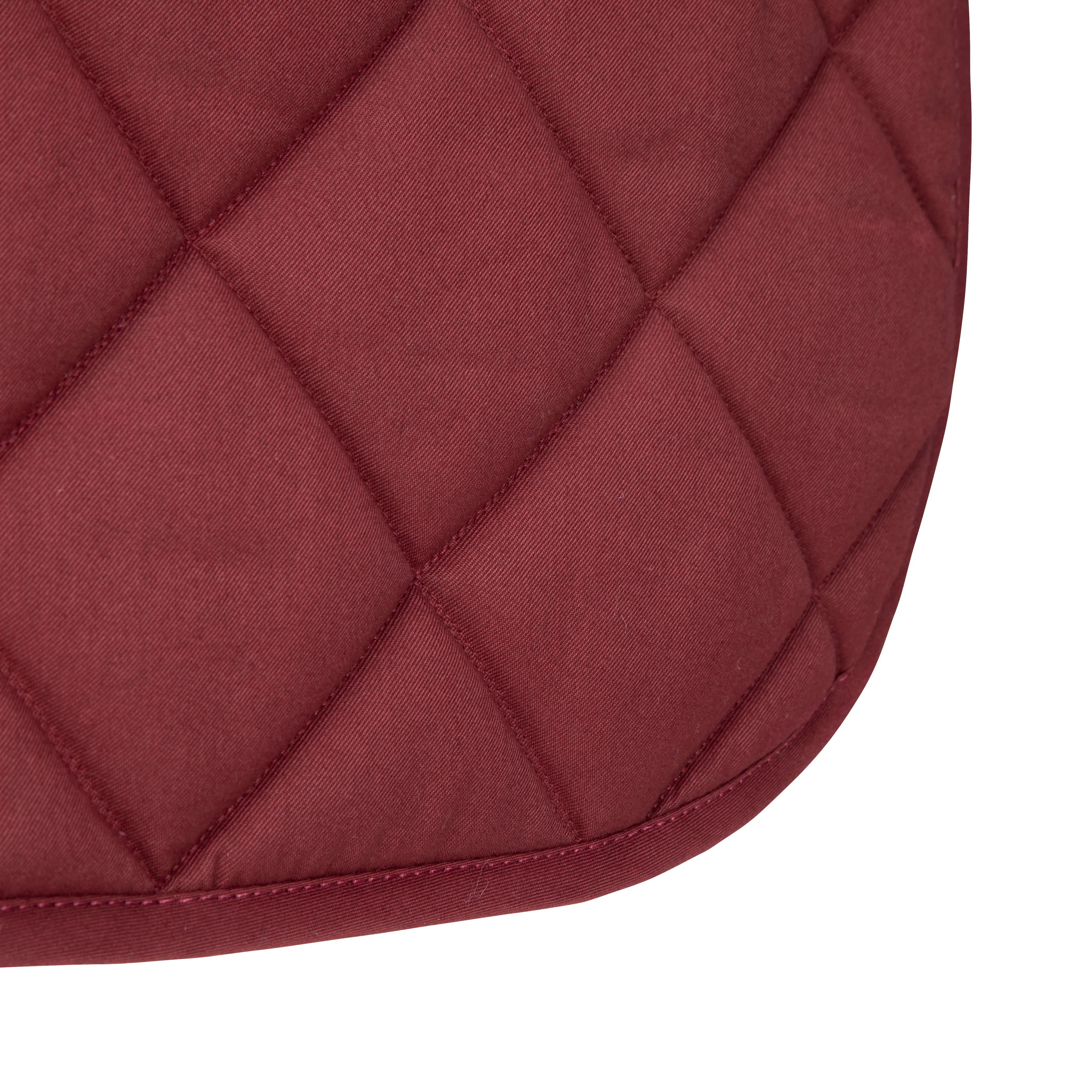 Shires ARMA Comfort Lite Saddlecloth Black Cherry - Image 10