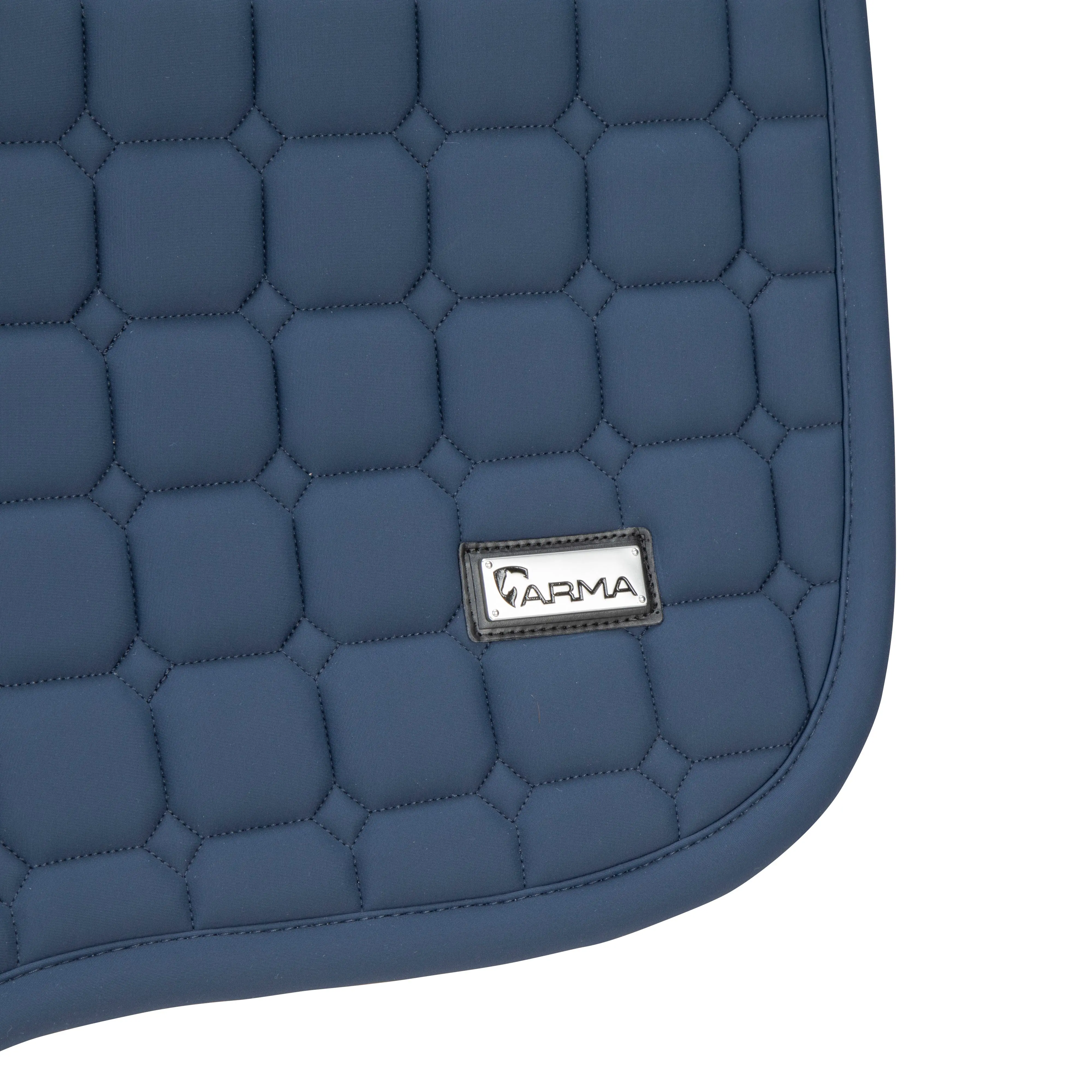 Shires ARMA Elegance 1.0 Jump Saddlecloth Navy - Image 5