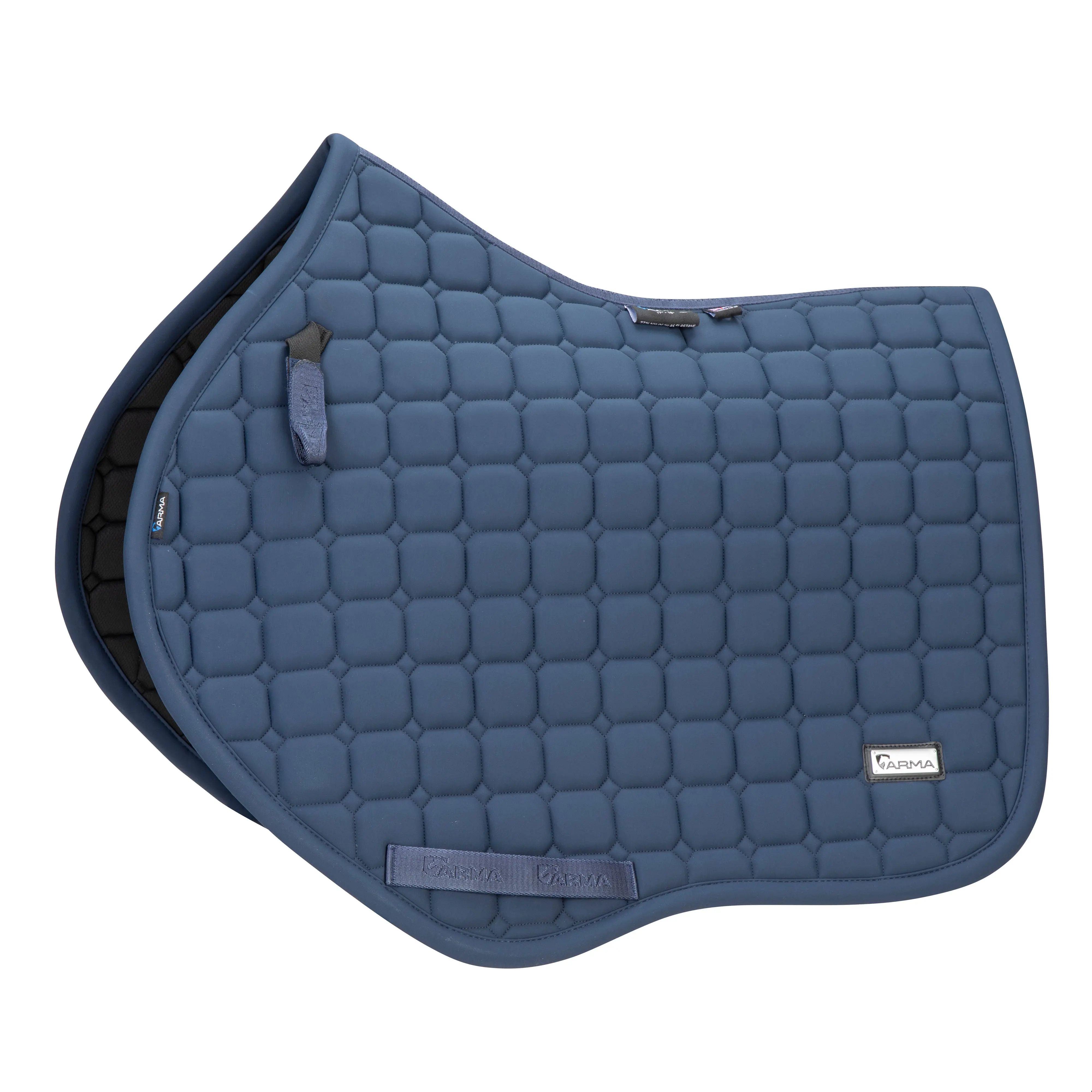 Shires ARMA Elegance 1.0 Jump Saddlecloth Navy - Image 9