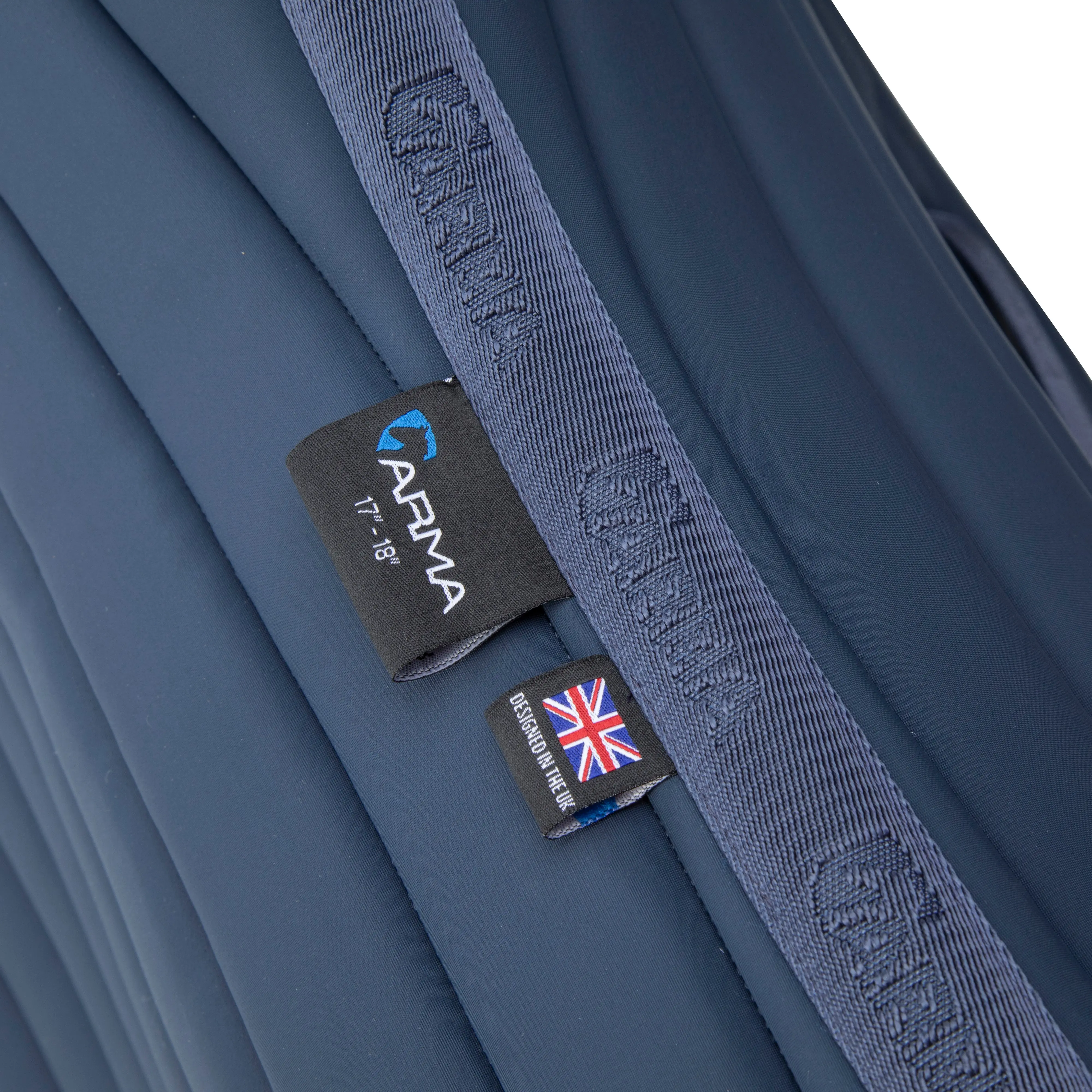 Shires ARMA Elegance 2.0 Jump Saddlecloth Navy - Image 7