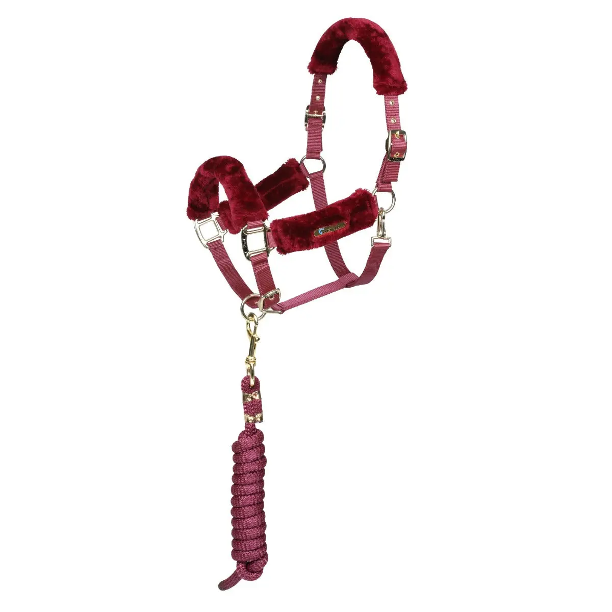 Shires ARMA Faux Fur Headcollar & Lead Rope - Image 5