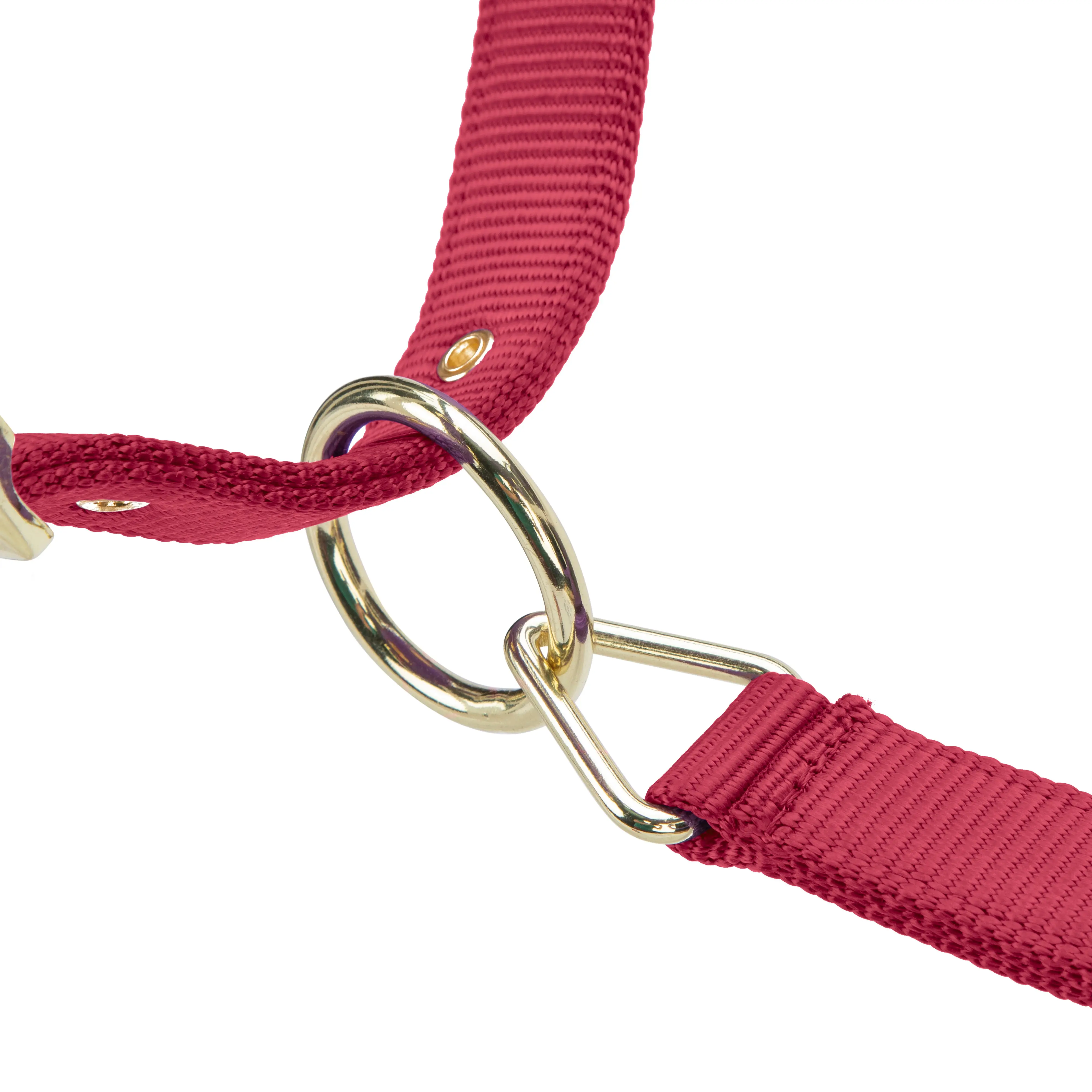 Shires ARMA Premium Adjustable FieldSafe Headcollar Red - Image 6