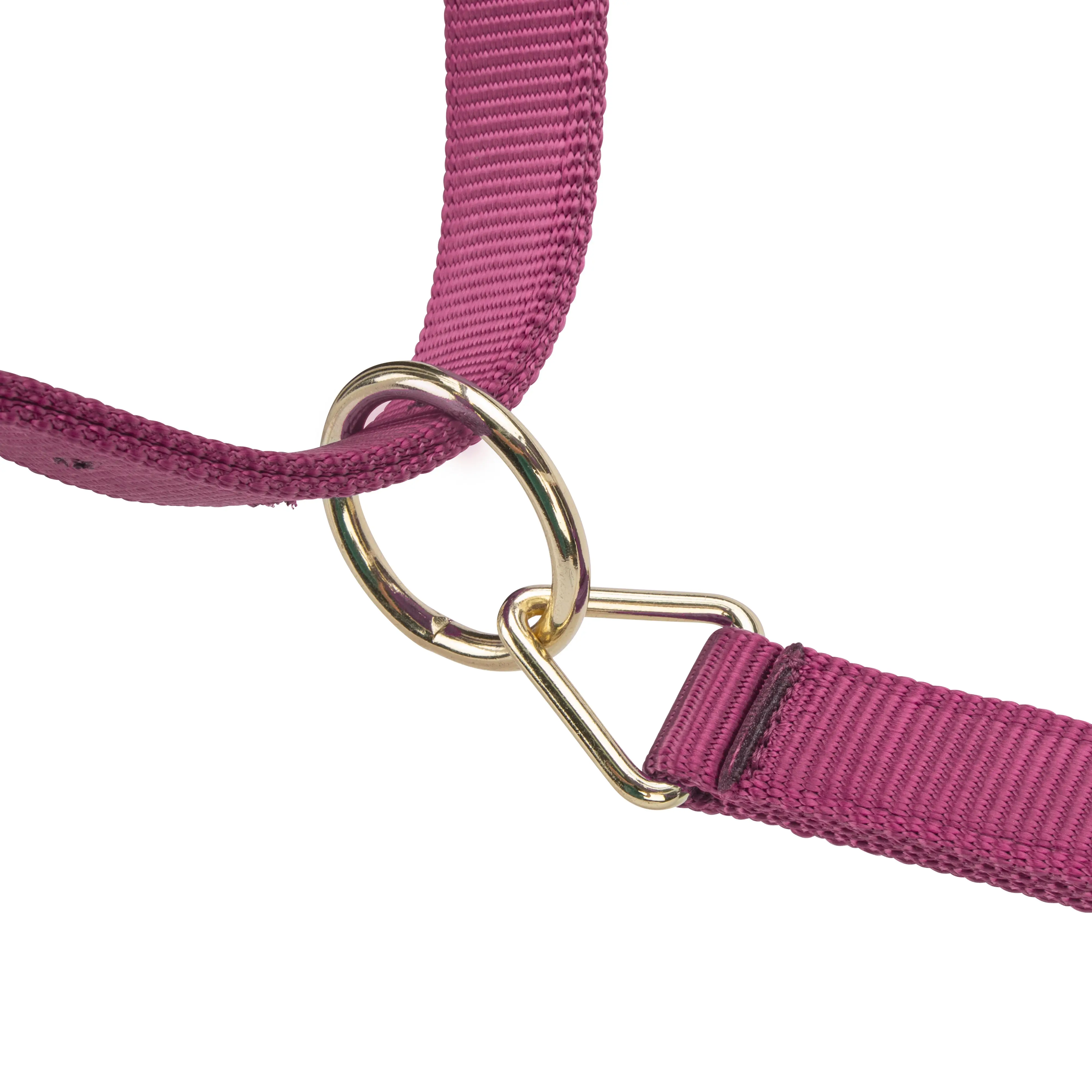 Shires ARMA Premium Adjustable Headcollar Burgundy - Image 7