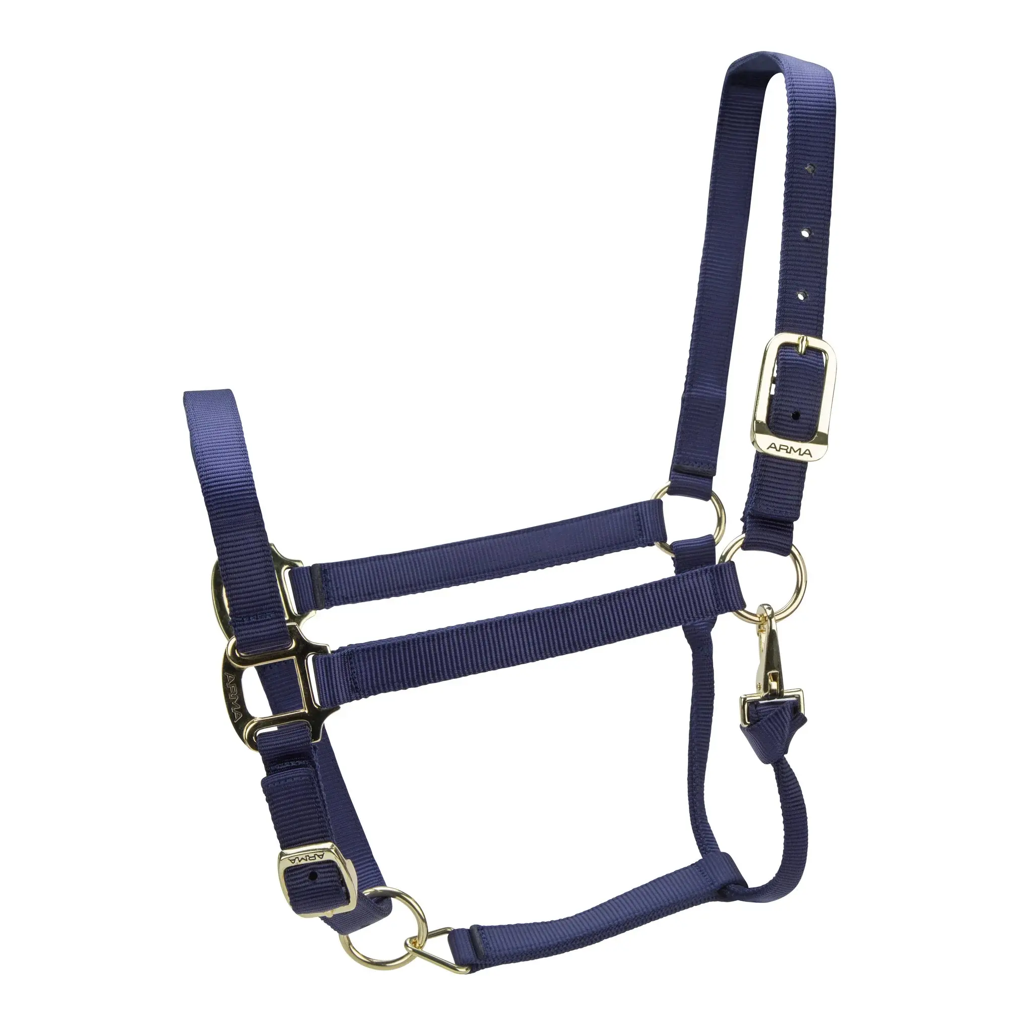 Shires ARMA Premium Adjustable Headcollar Navy