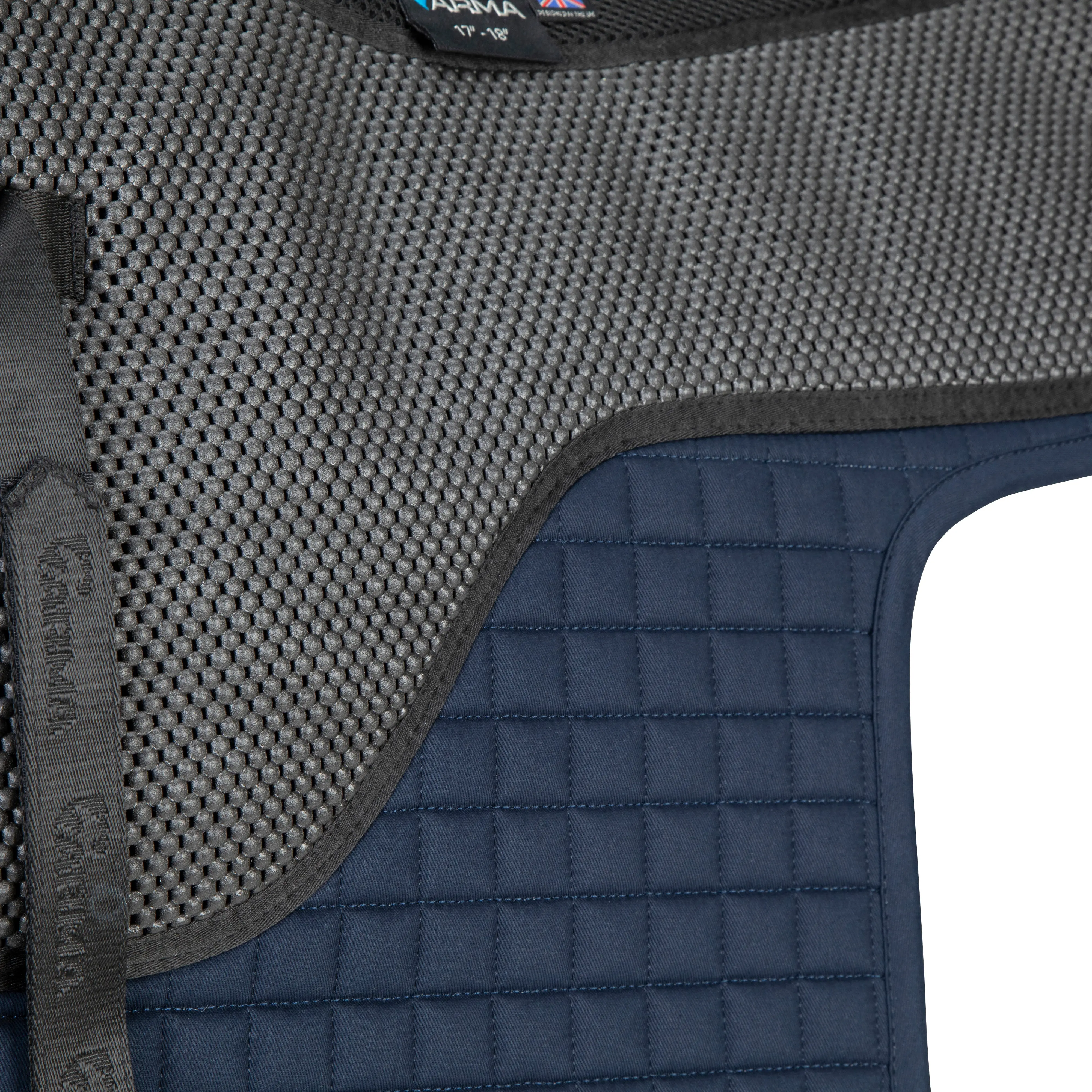 Shires ARMA Soft Grip Numnah Navy - Image 6