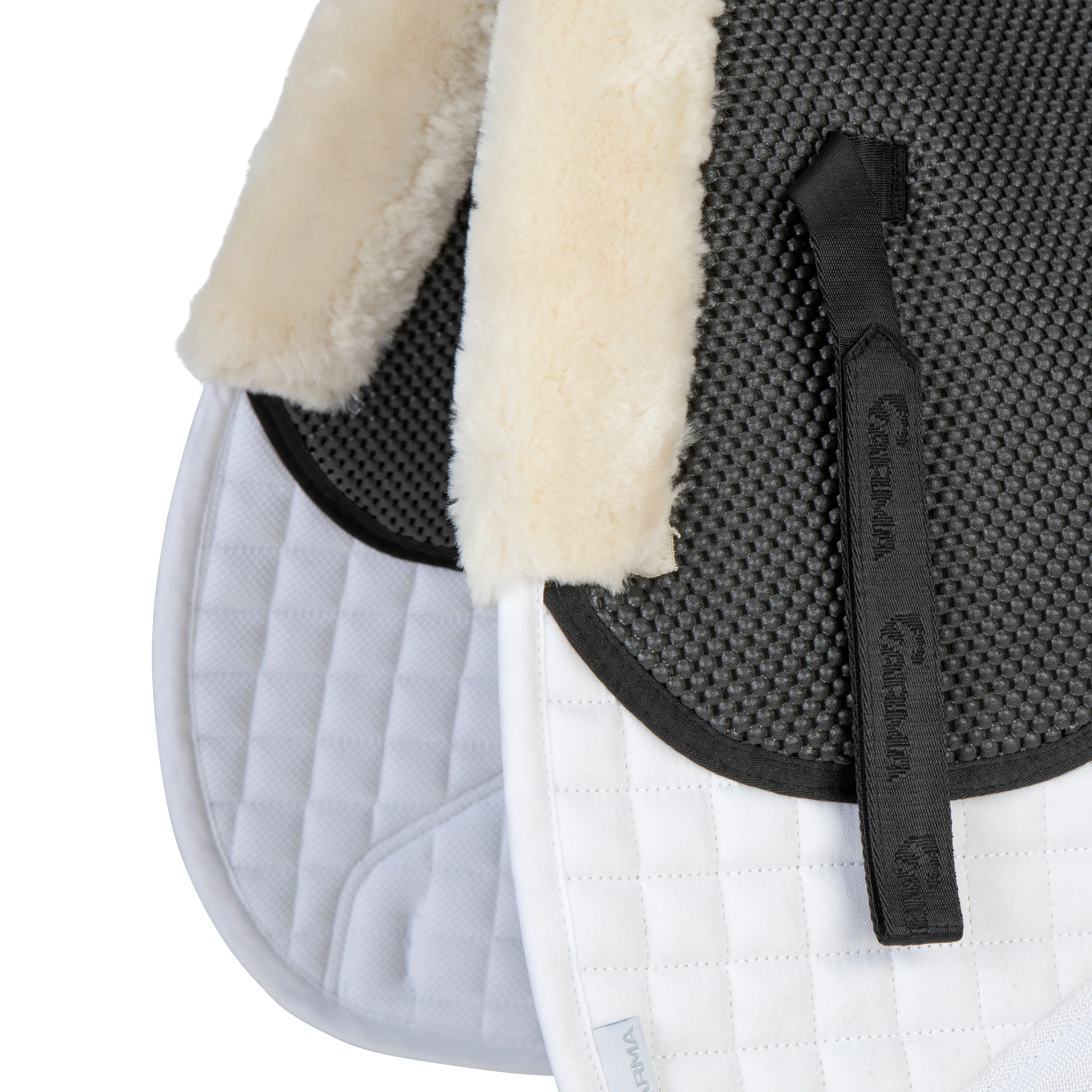 Shires ARMA Soft Grip Numnah White - Image 3