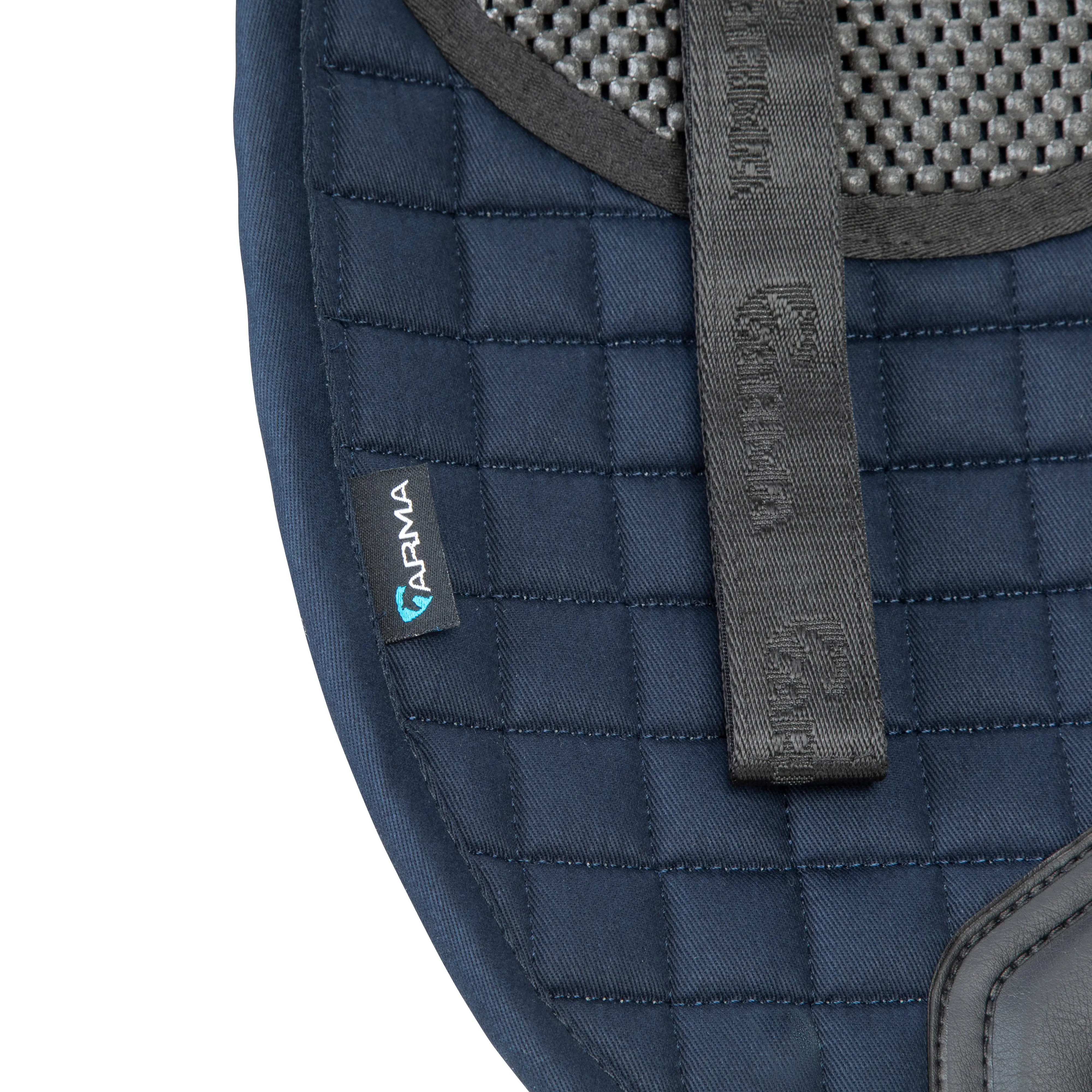 Shires ARMA Soft Grip Saddlecloth Navy - Image 5