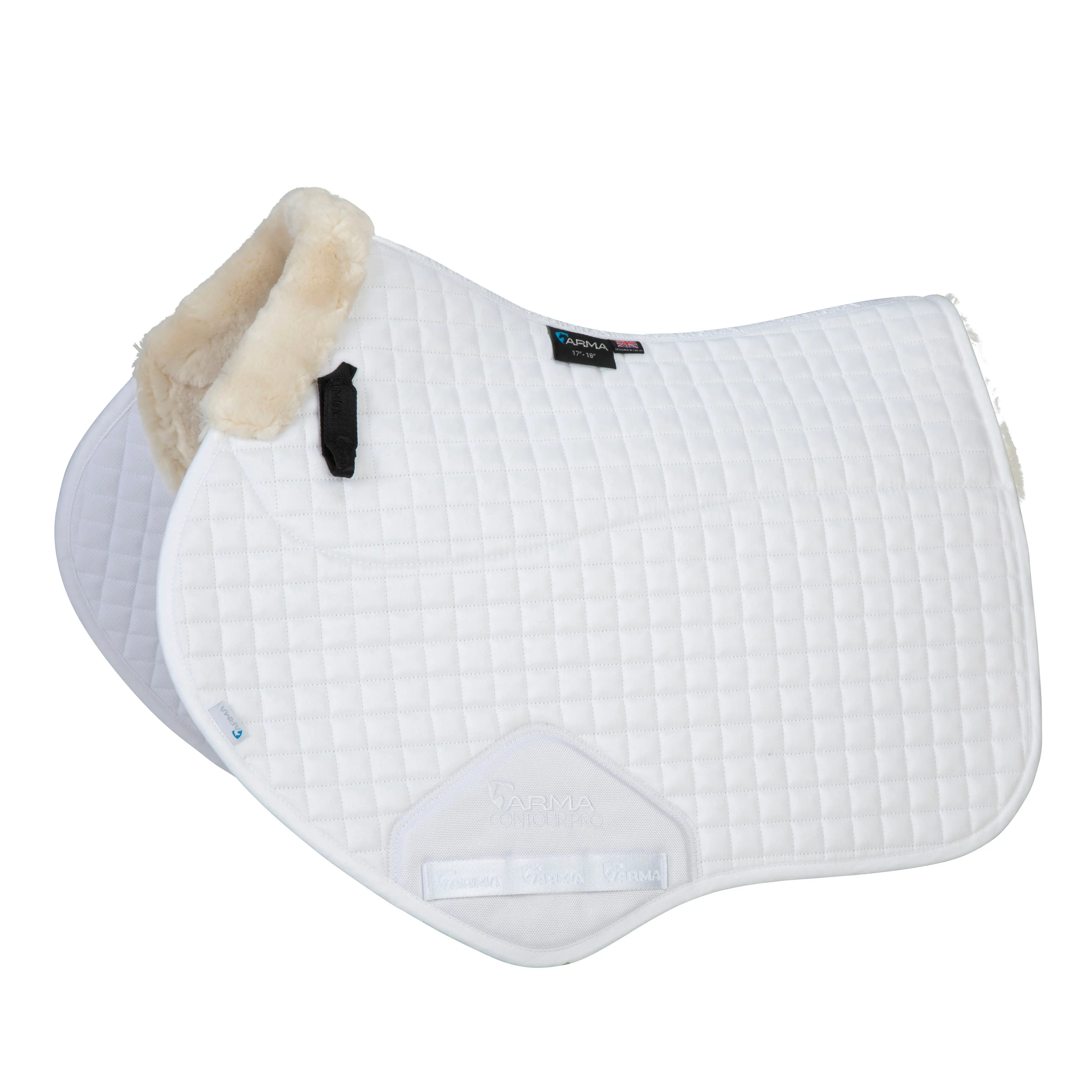 Shires ARMA SupaFleece Jump Saddlecloth Natural - Image 11