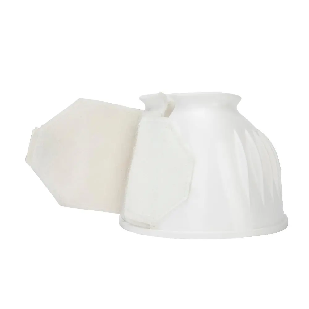 Shires ARMA White Gloss Over Reach Boots - Image 4