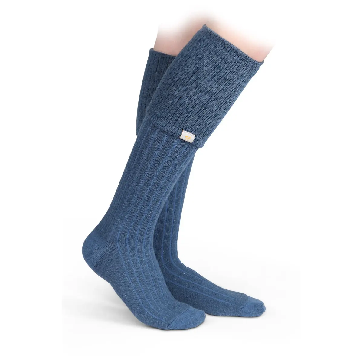 Shires Aubrion Blue Cottonwood Boot Socks