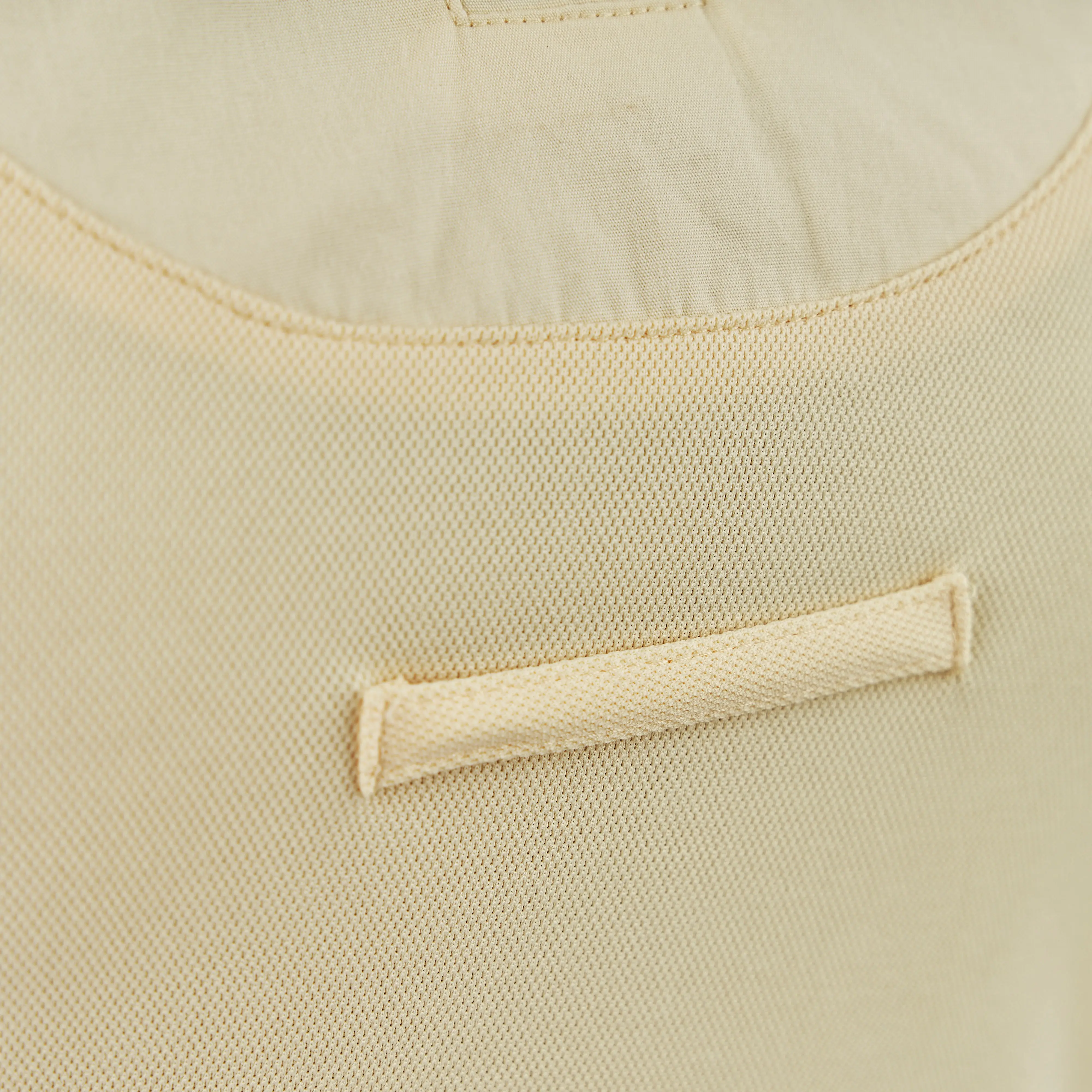 Shires Aubrion Ladies Yellow Sleeveless Tie Shirt - Image 4