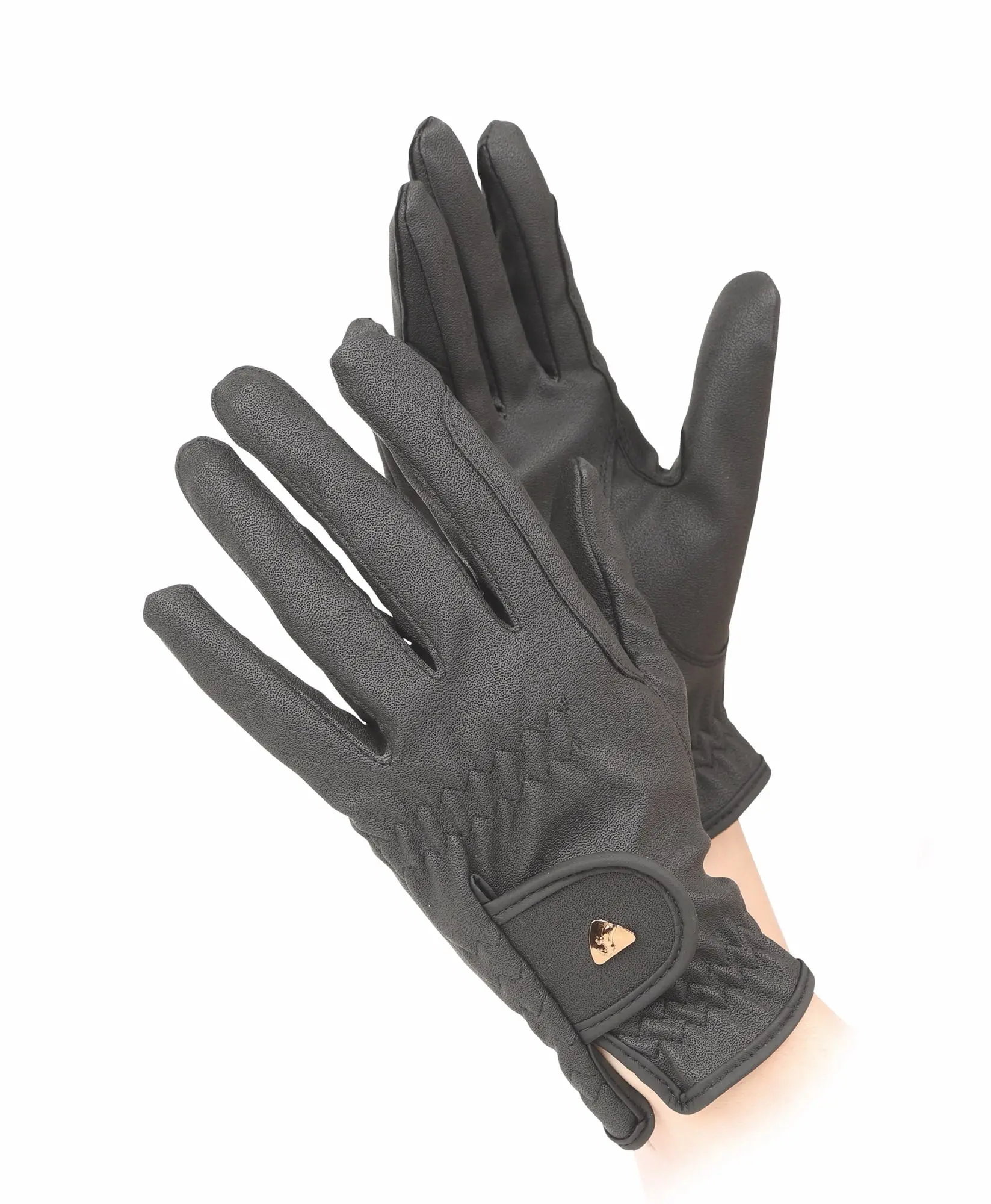Shires Aubrion PU Riding Gloves - Image 9