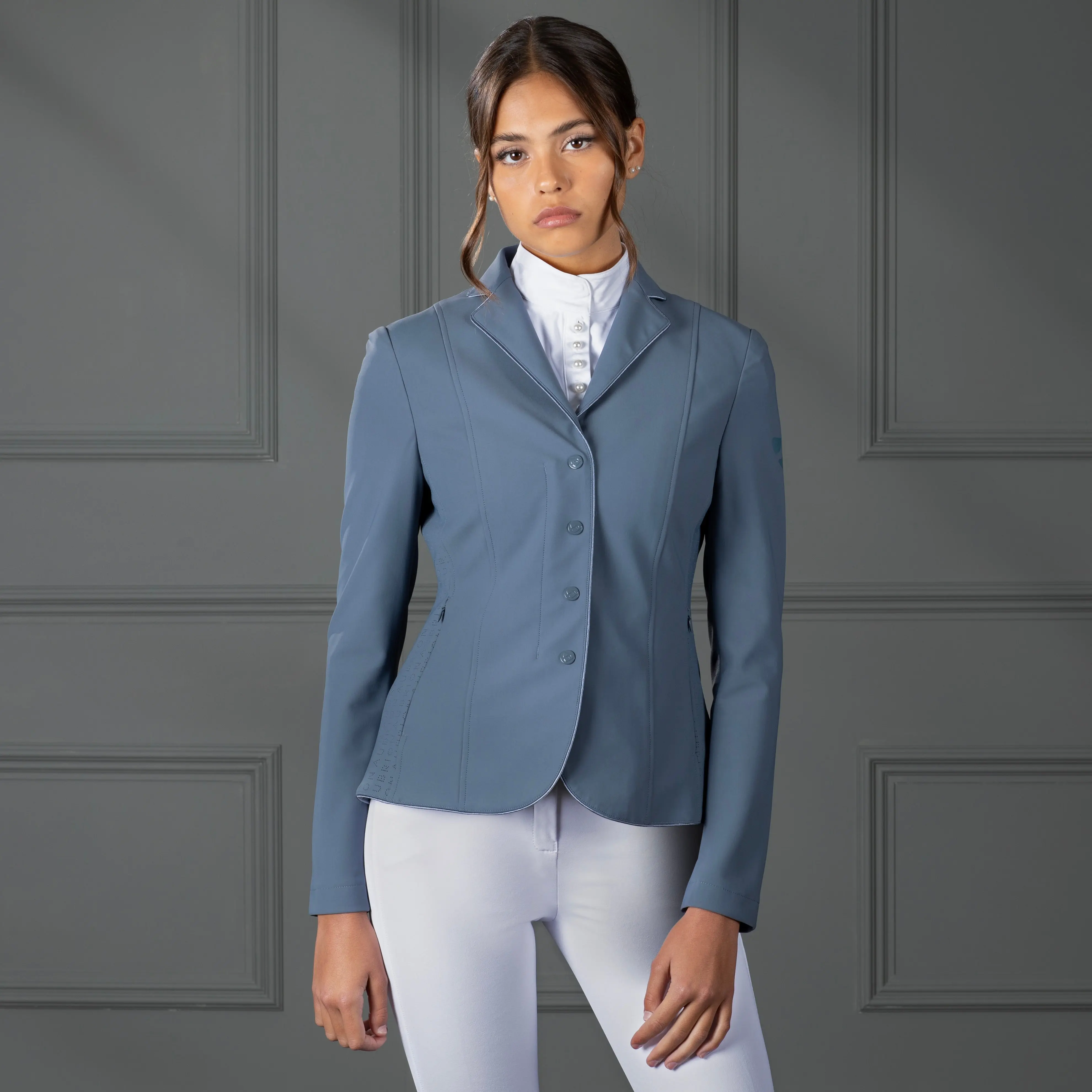 Shires Aubrion Storm Grey Stafford Show Jacket