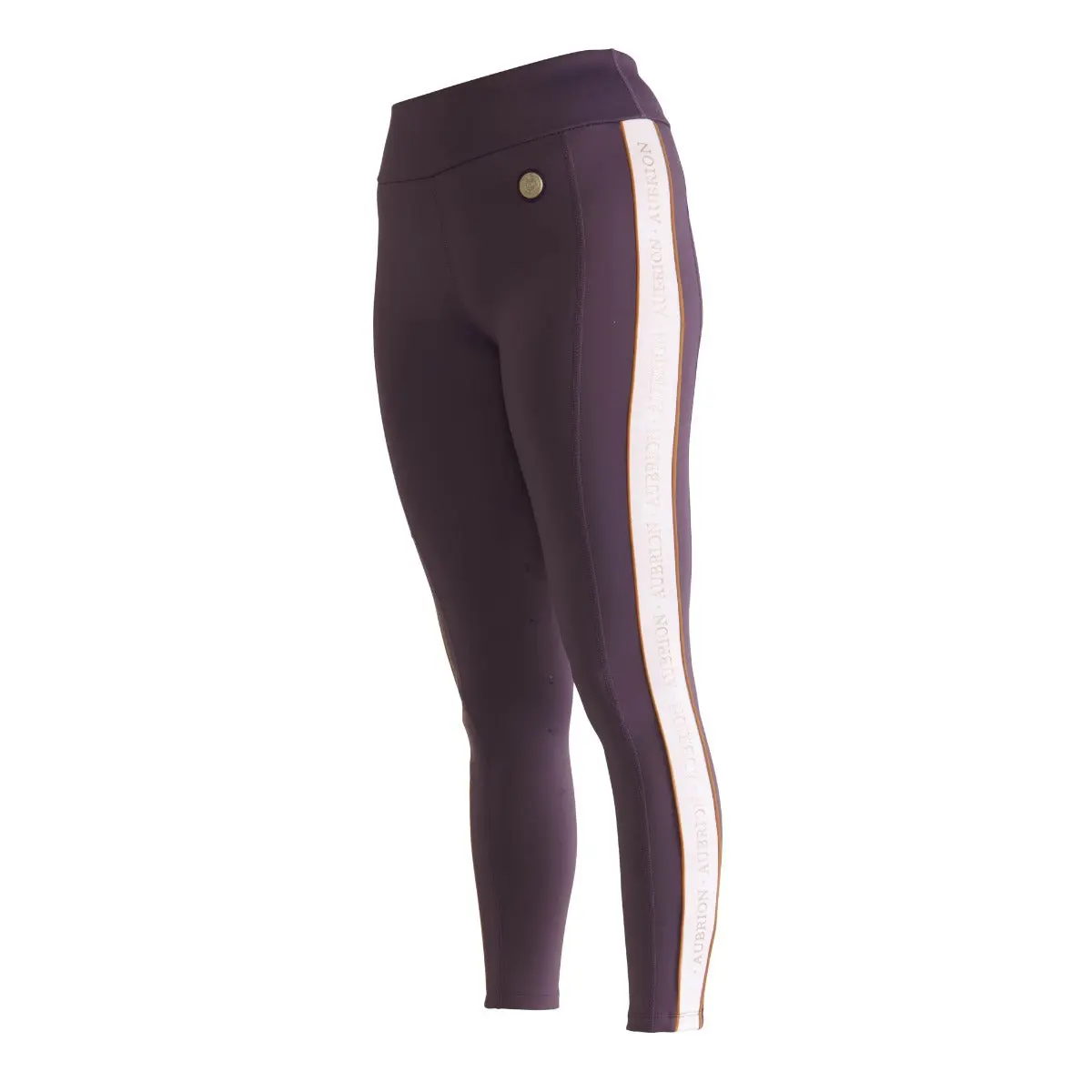 Shires Aubrion Team Shield Grey Riding Tights - Image 3