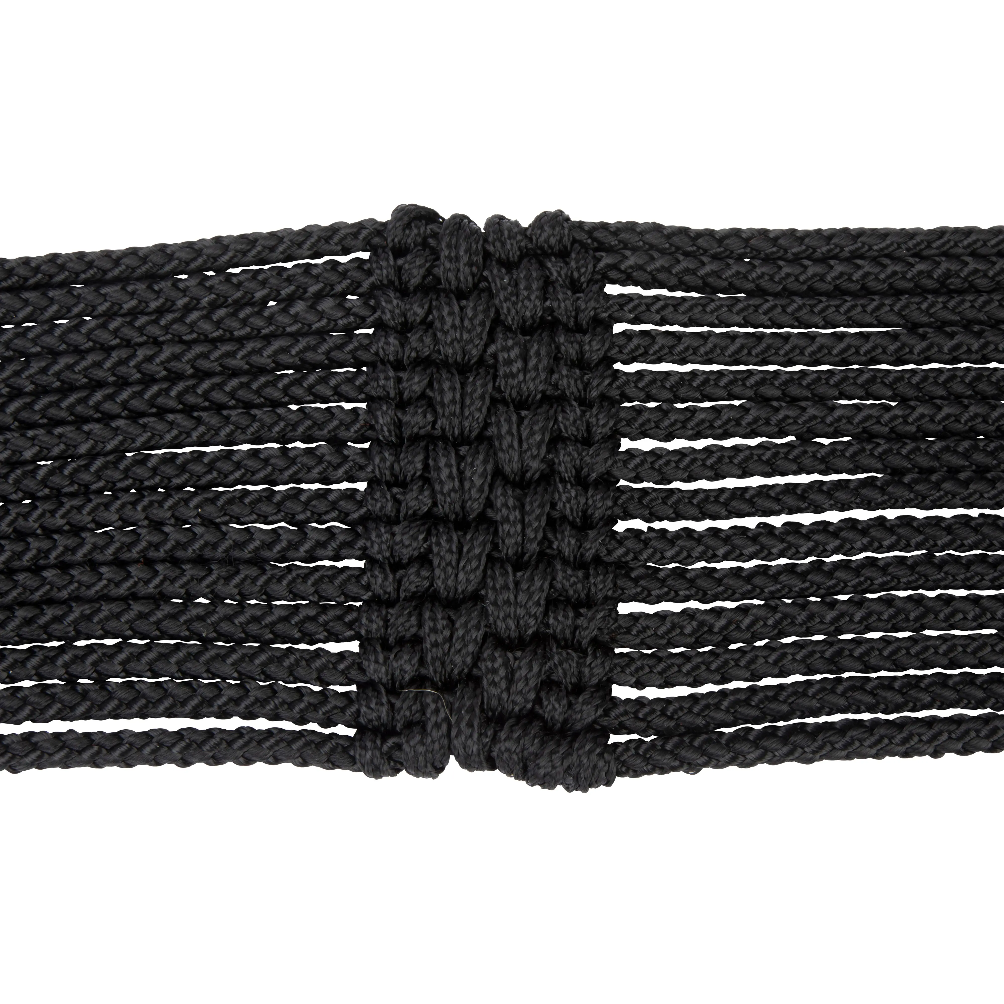 Shires Black ARMA Braided Girth - Image 3