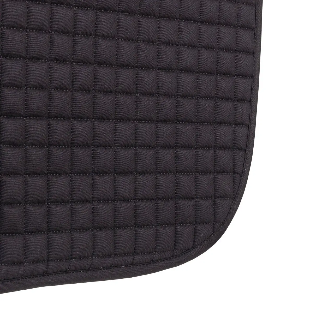 Shires Black ARMA Deluxe Cotton Saddlecloth - Image 5