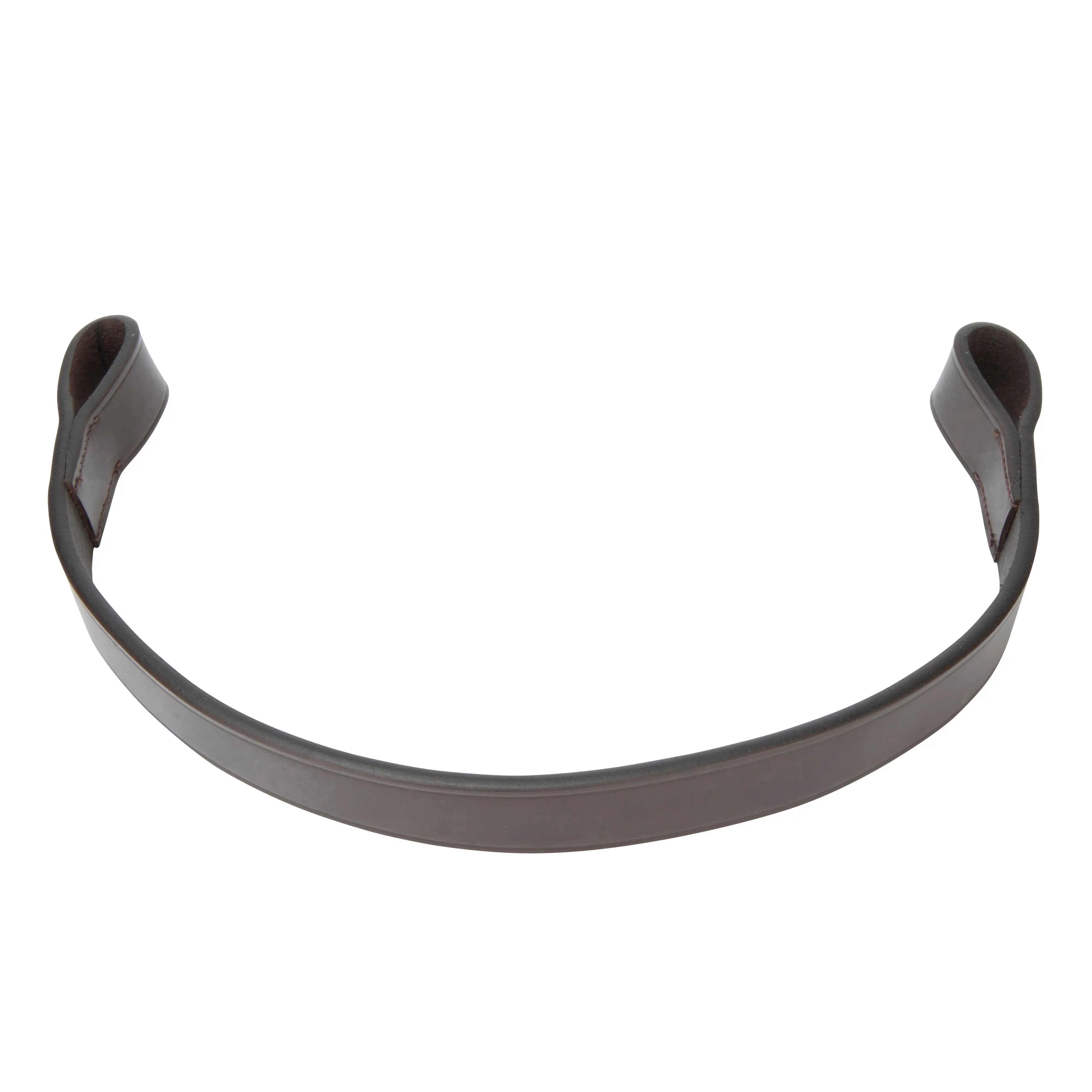 Shires Black Velociti Lusso Flat Browband