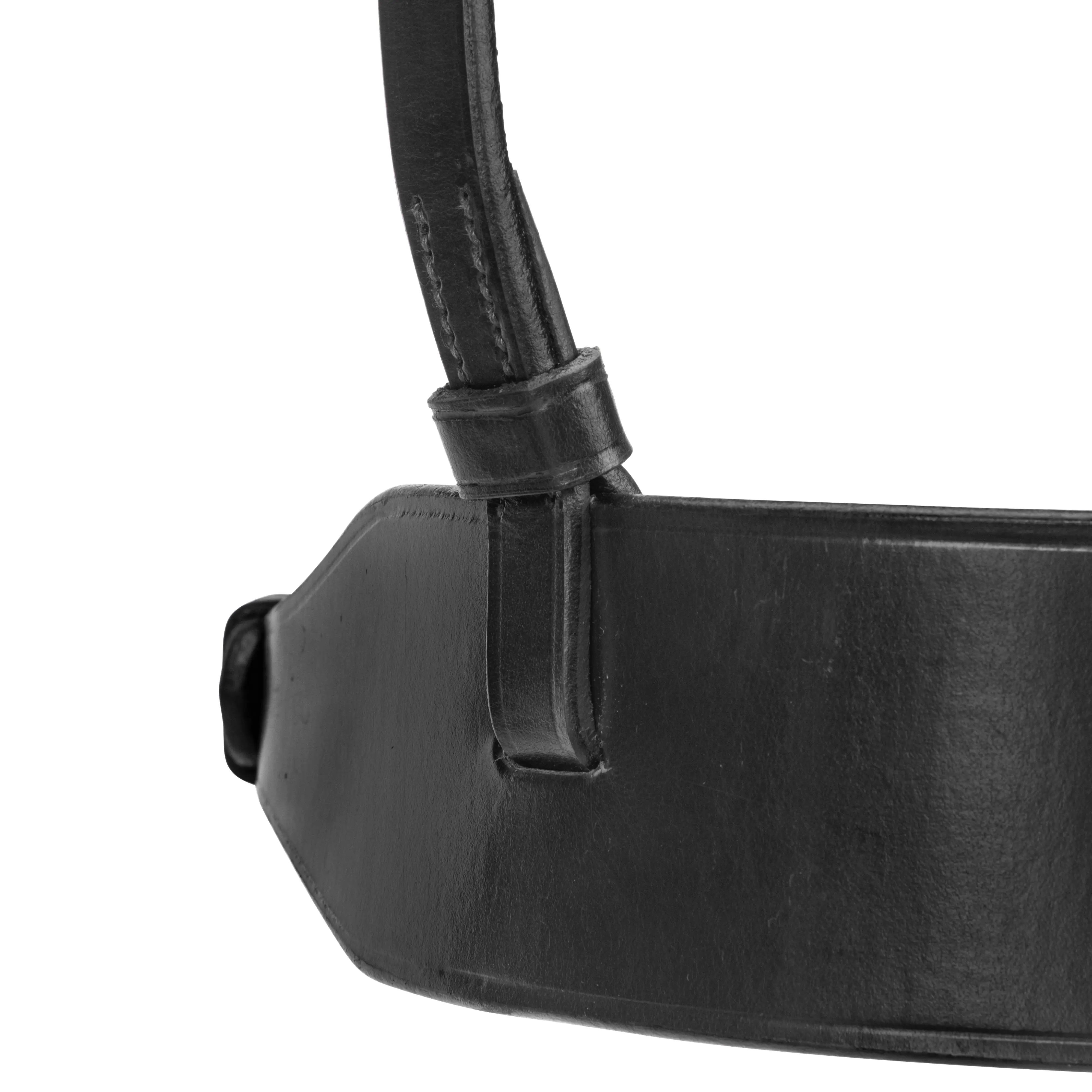 Shires Black Velociti Rapida Show Hunter Cavesson Noseband - Image 4