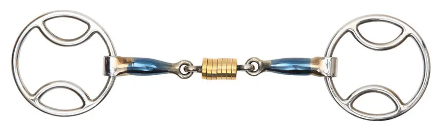 Shires Blue Sweet Iron Bevel With Roller Link - Image 2