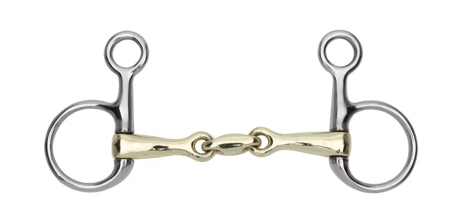 Shires Brass Alloy Hanging Cheek with Lozenge Bit - Image 3