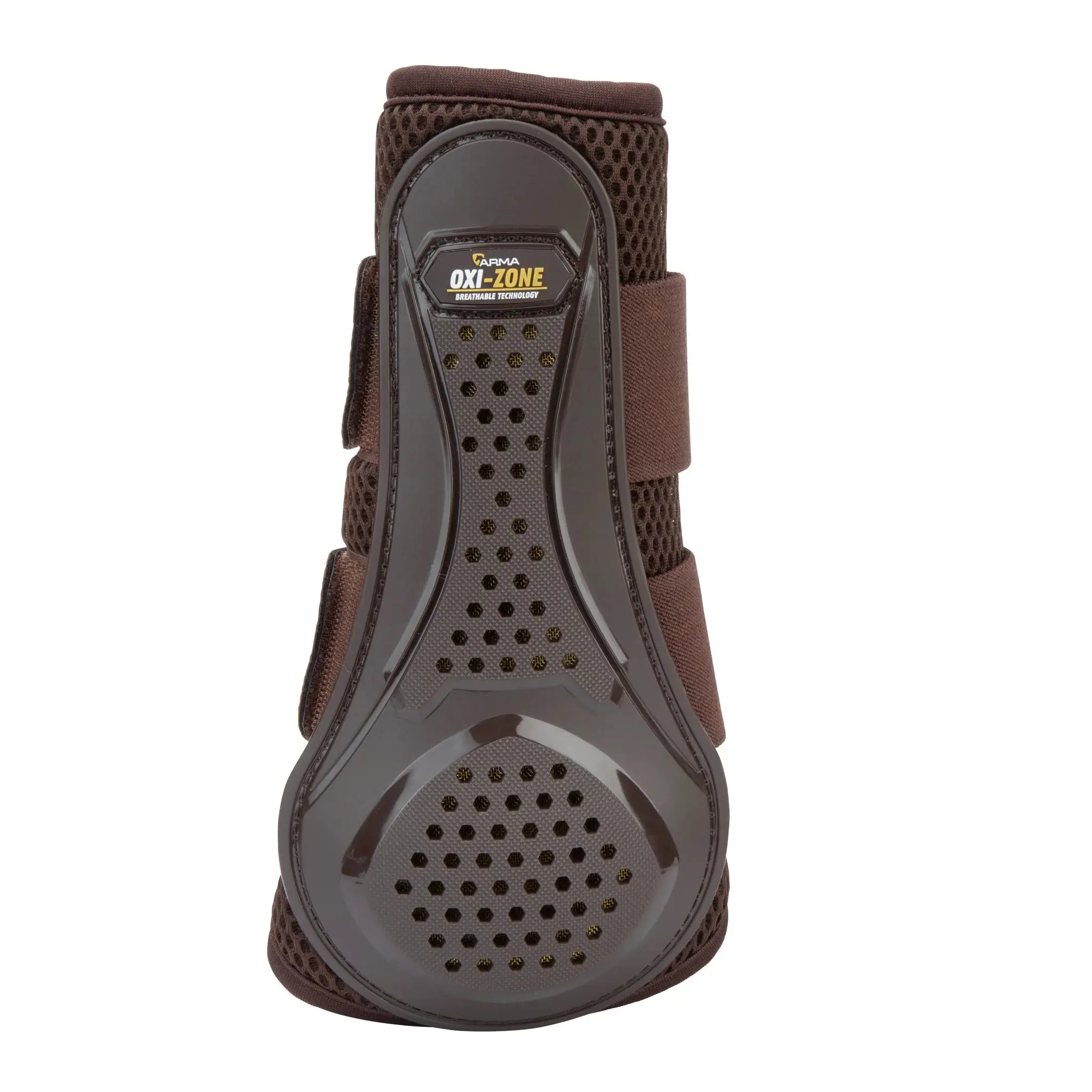 Shires Brown ARMA OXI-ZONE Brushing Boots - Image 4