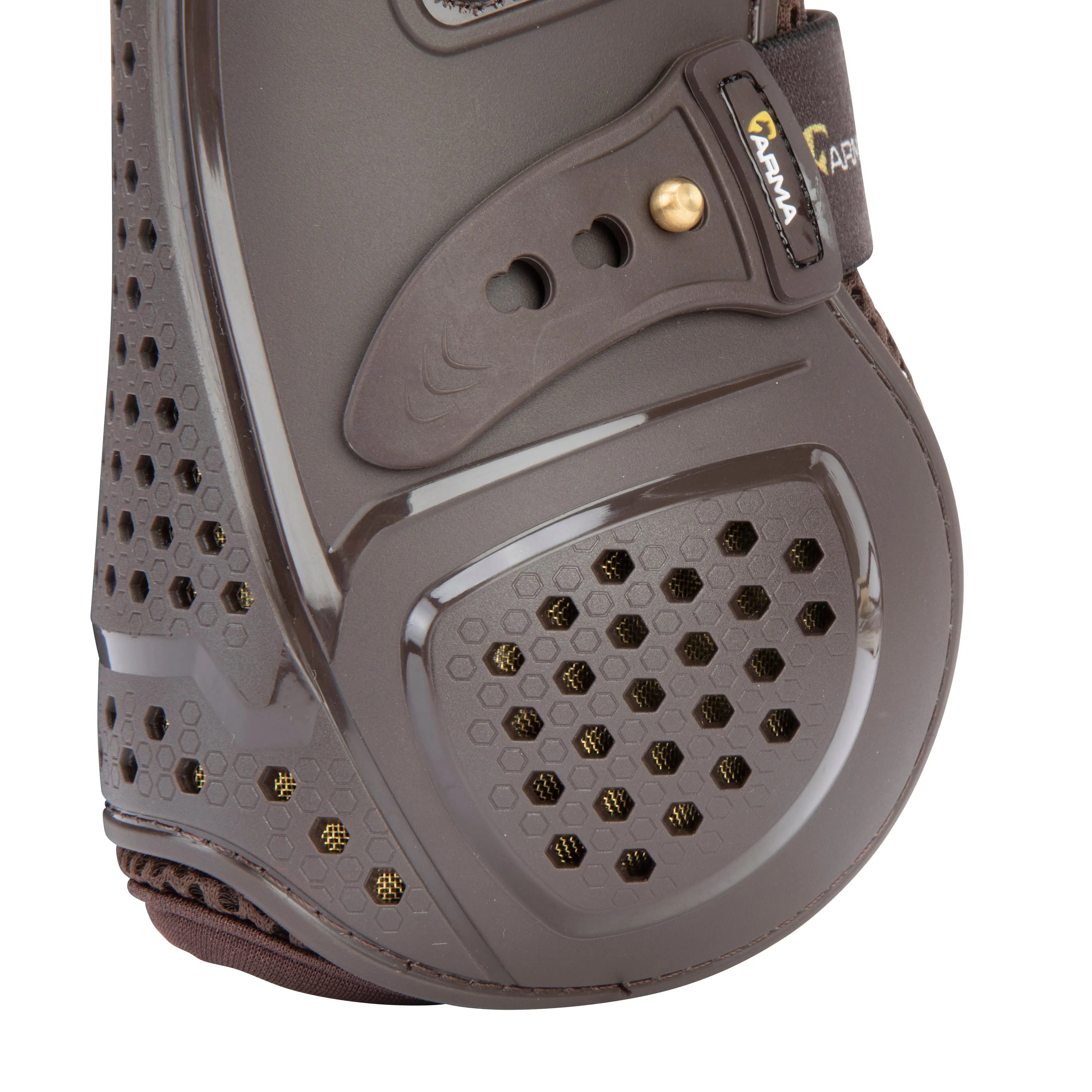 Shires Brown ARMA OXI-ZONE Tendon Boots - Image 3