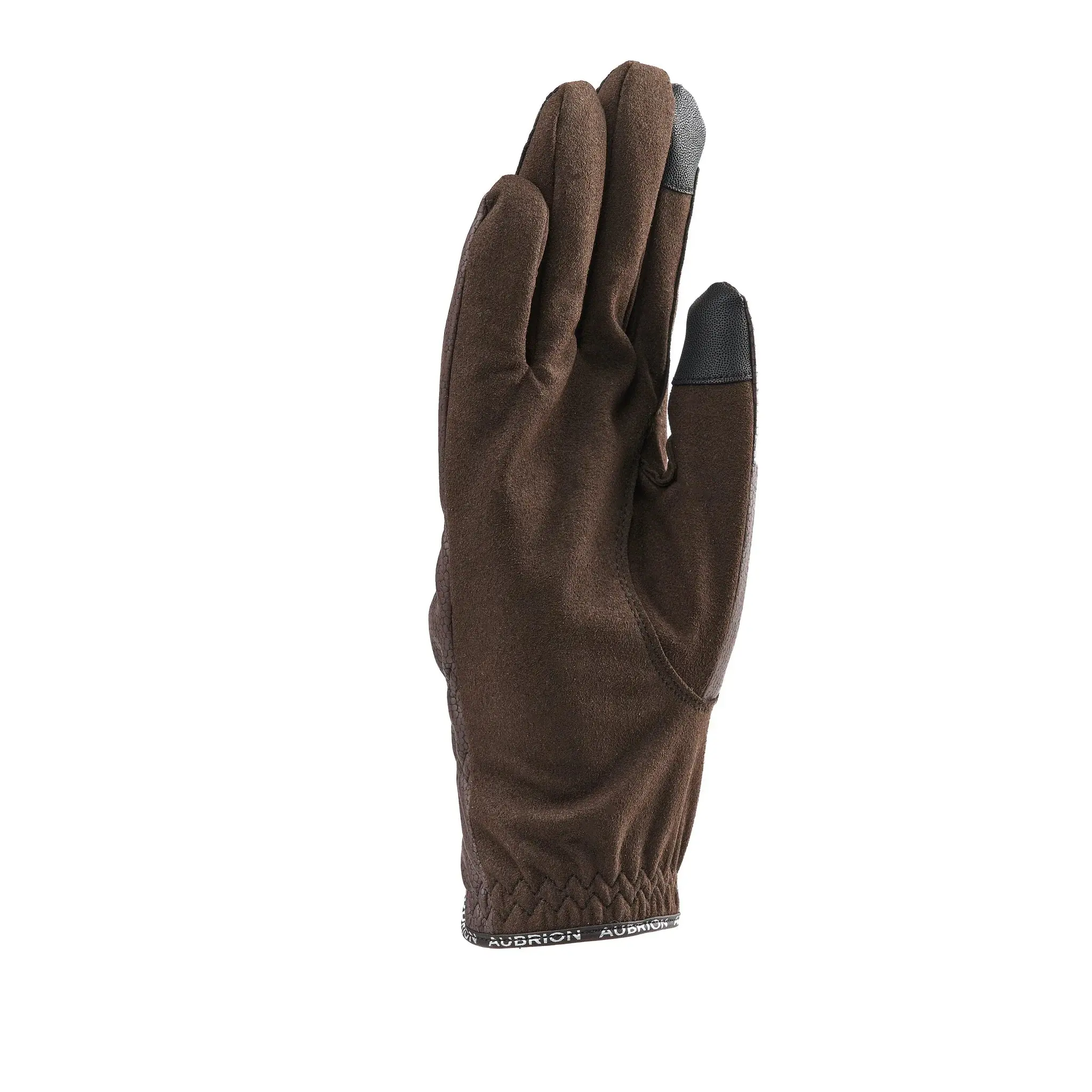 Shires Brown Aubrion Stadium Winter Riding Gloves - Image 2