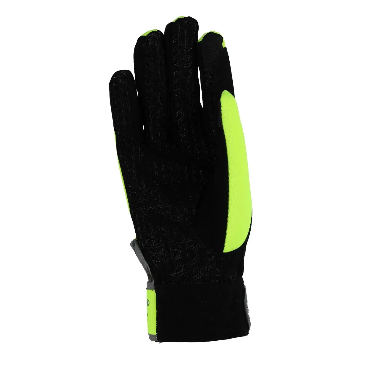 Shires EQUI-FLECTOR Yellow Riding Gloves - Image 3