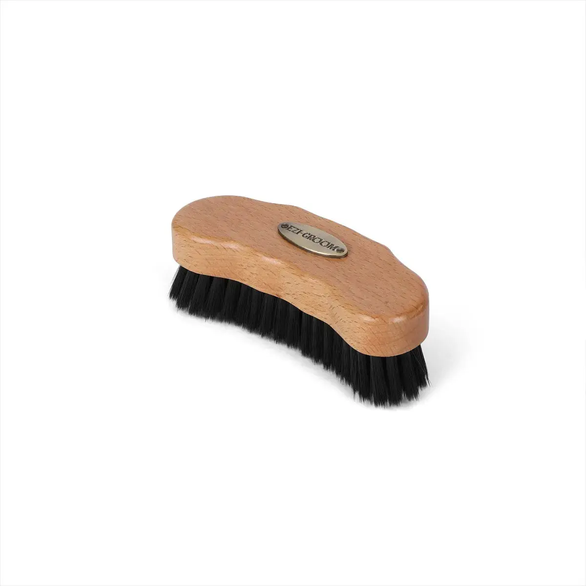 Shires EZI-GROOM Premium Face Brush-Wood - Image 2